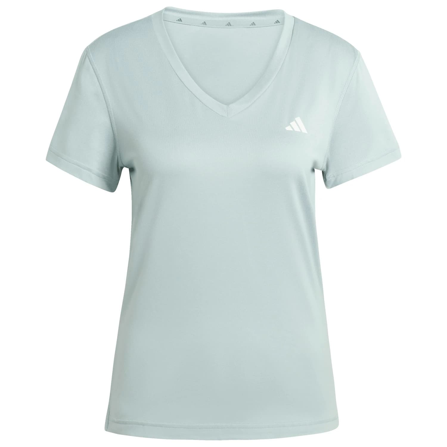 Дамска спортна тениска adidas Women's WE Min V-Neck Tee Sport shirt - Wonder Sage
