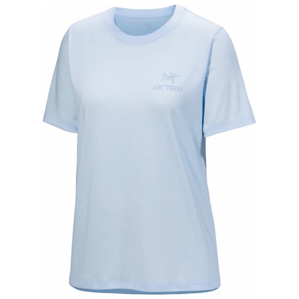 Дамска тениска Arc'teryx Women's Kragg SL Cotton Emblem Crew S/S T-shirt - Alpine Blue