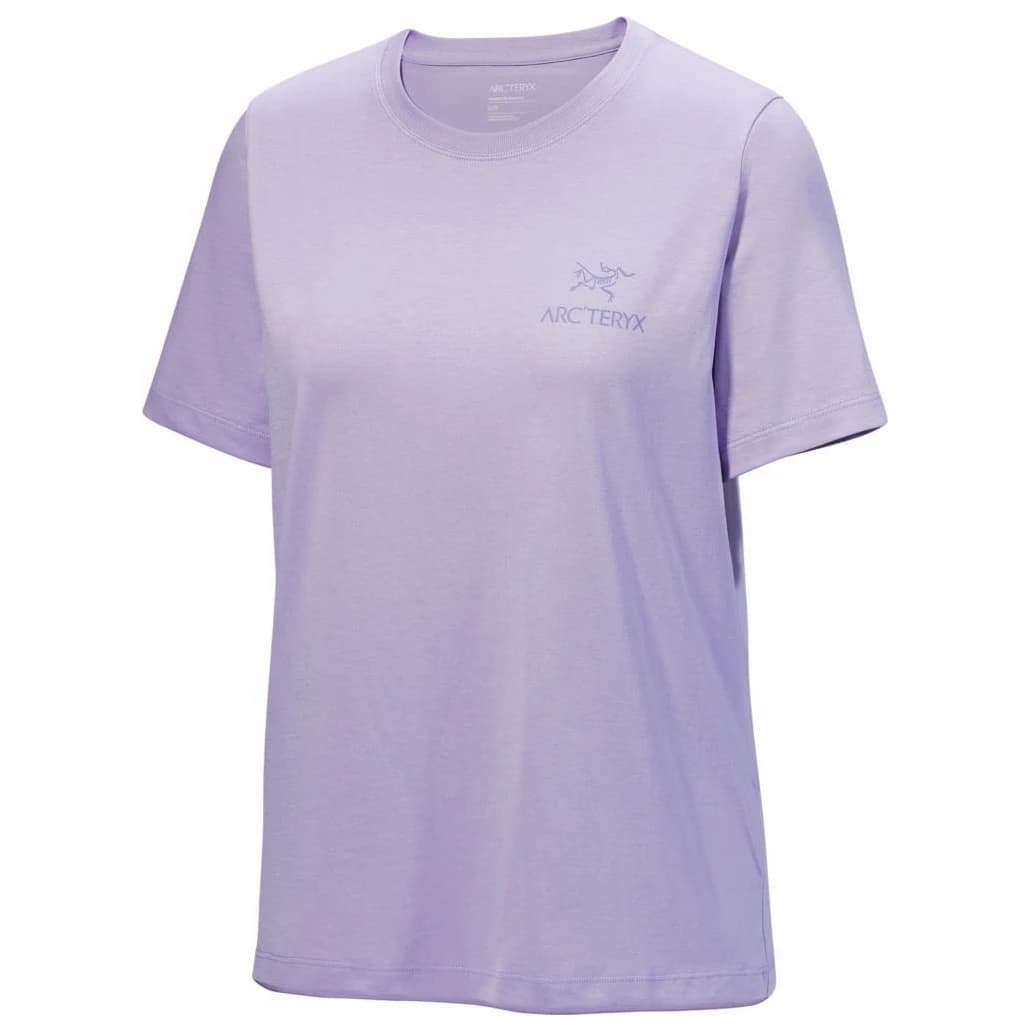 Дамска тениска Arc'teryx Women's Kragg SL Cotton Emblem Crew S/S T-shirt - Mallow