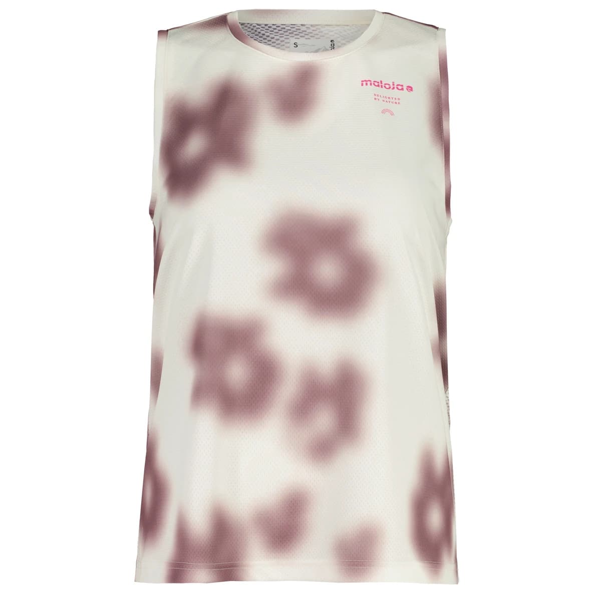Дамска тениска Maloja Women's ChampelM. Running shirt - Shaded White Shadow