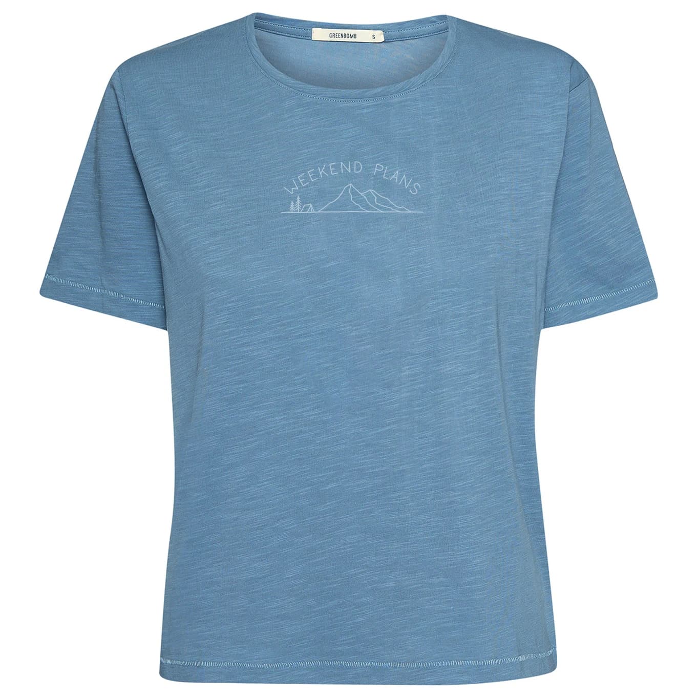 Дамска тениска GreenBomb Women's Weekend Plans Nova T-Shirt - Glacier Blue