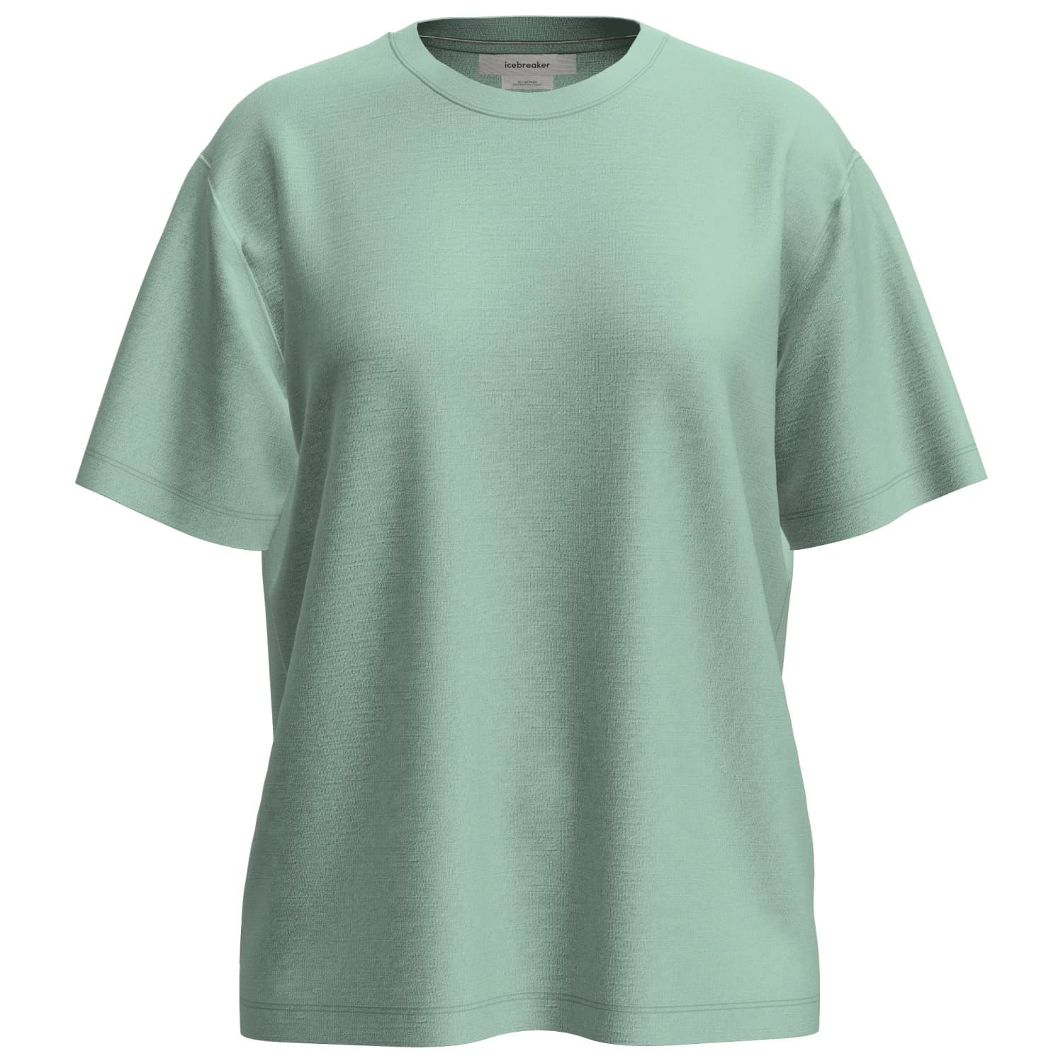 Дамска мериносова блуза Icebreaker Women's Merino 150 Tech Lite S/S Relaxed Tee Merino shirt - Mint