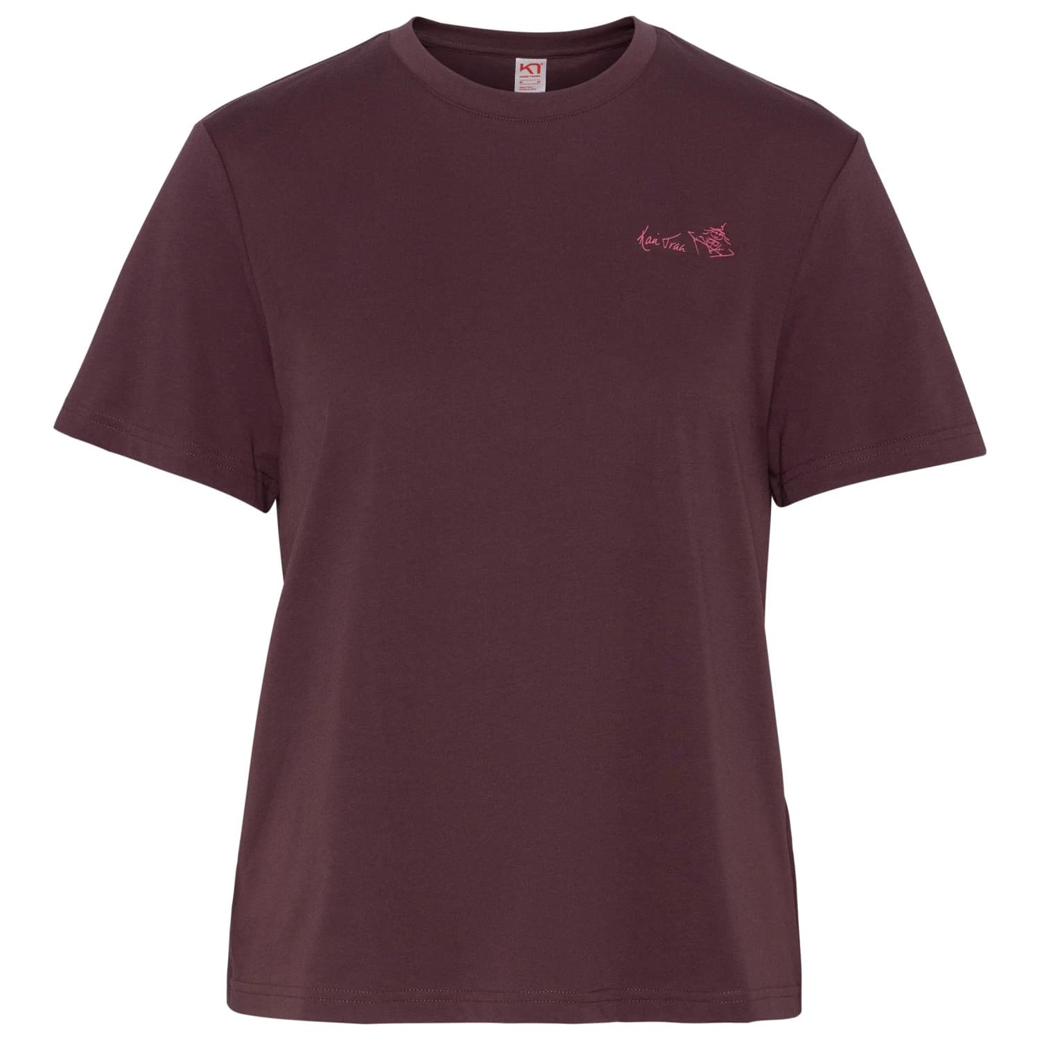 Дамска тениска Kari Traa Women's KT Graphic Tee T-shirt - Cocoa Powder