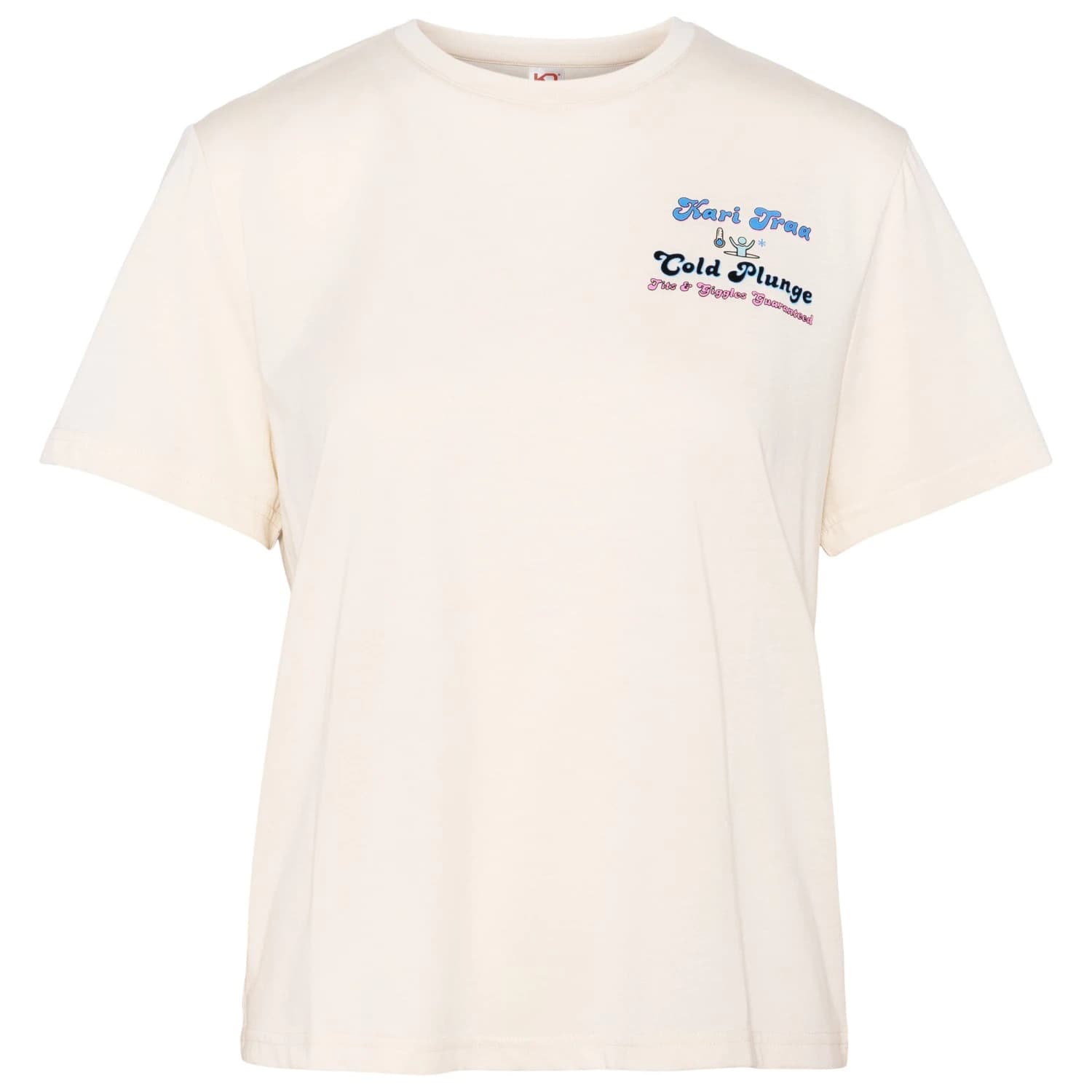 Дамска тениска Kari Traa Women's KT Graphic Tee T-shirt - Off White