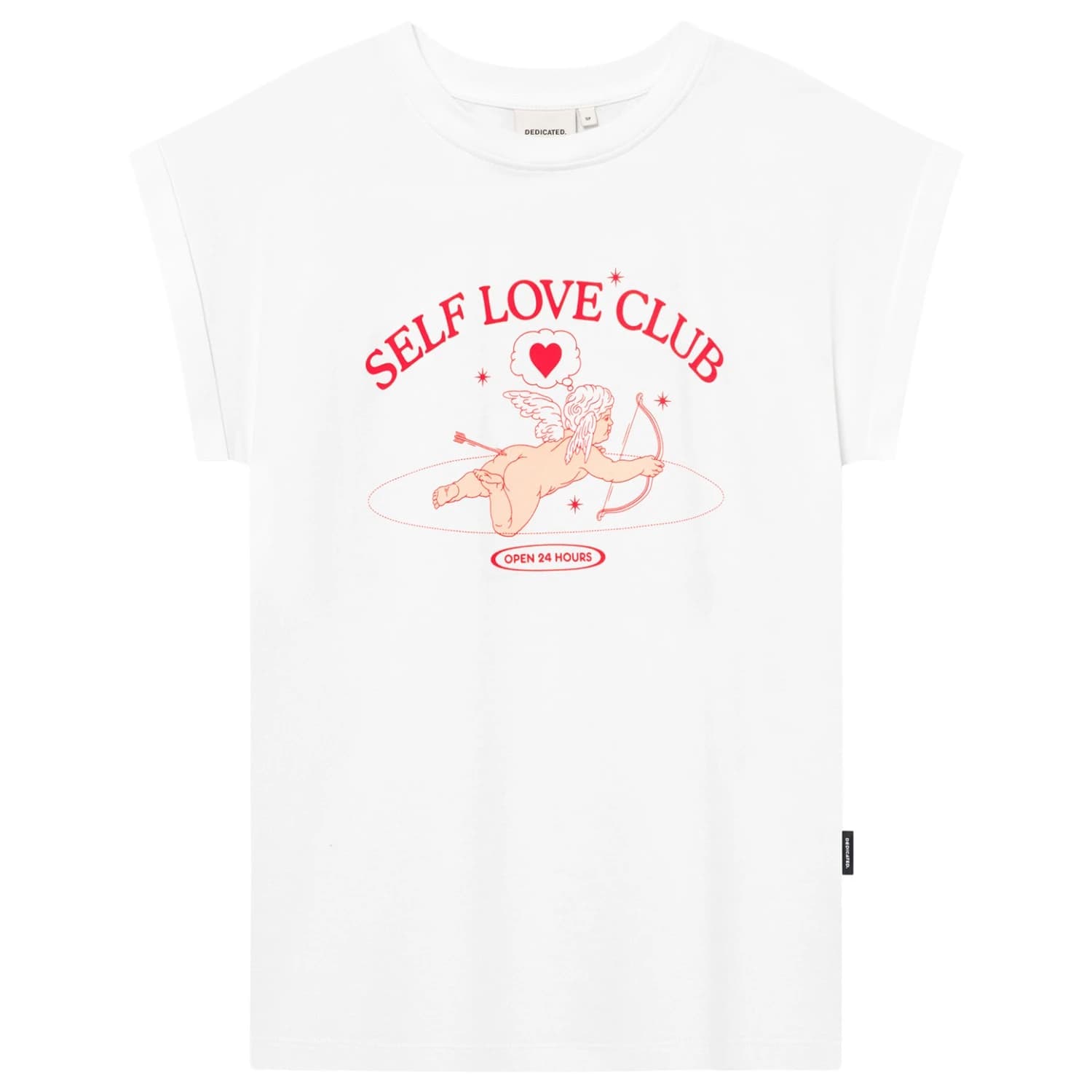 Дамска тениска DEDICATED Women's T-Shirt Visby T-shirt - Self Love Club