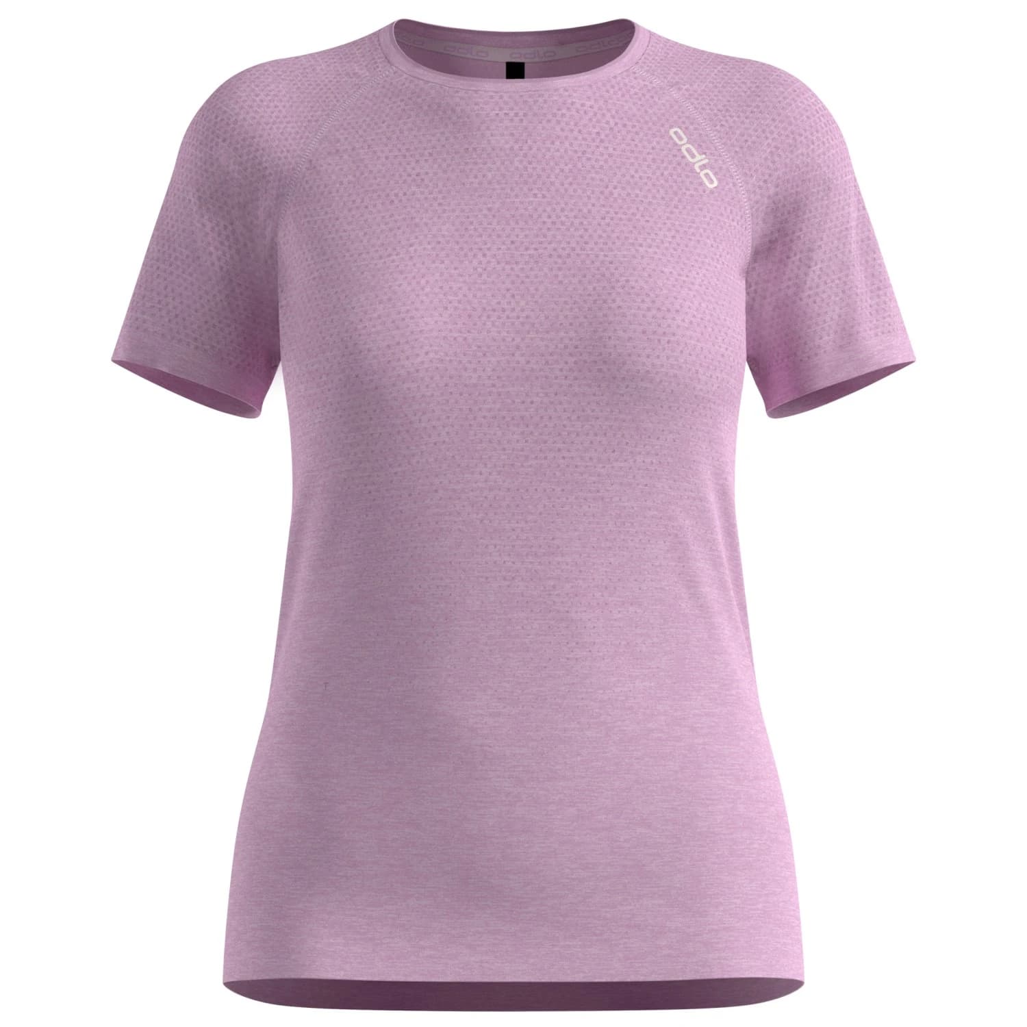 Дамска тениска Odlo Women's Essential Seamless T-Shirt Crew Neck S/S Running shirt - Orchid Ice Melange