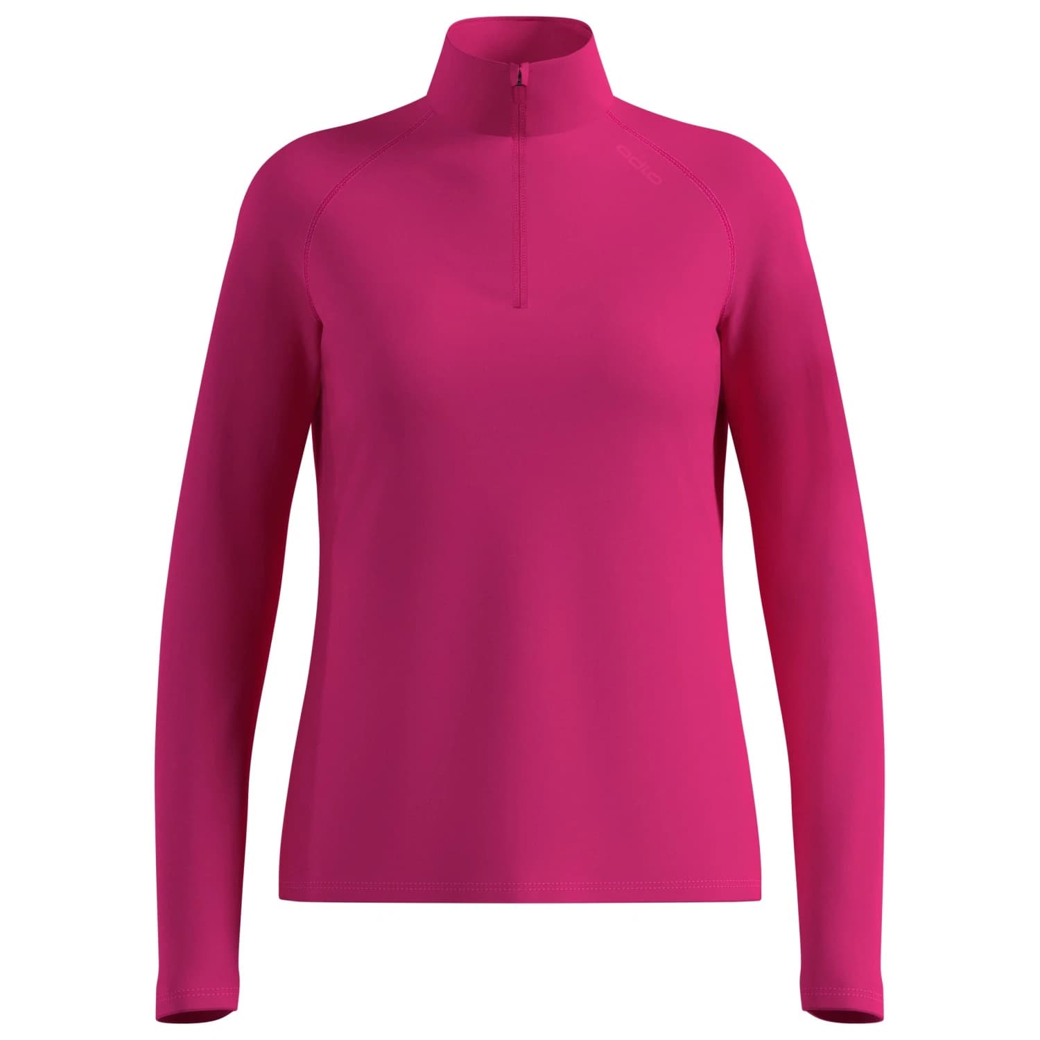 Дамска спортна тениска Odlo Women's Essential Warm Mid Layer 1/2 Zip Sport shirt - Beetroot Purple