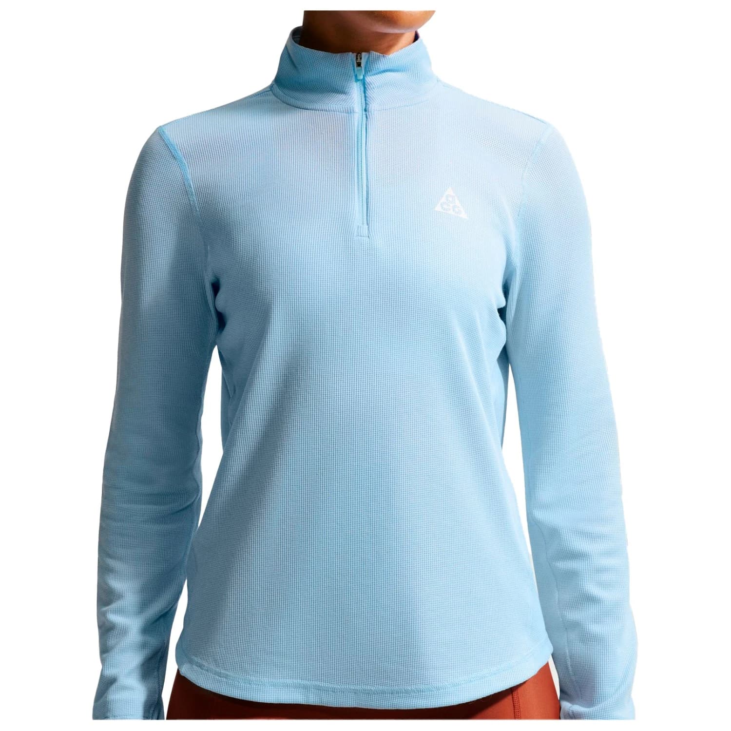 Дамска спортна тениска Nike Women's ACG Trail Dri-Fit Half Zip Midlayer Running shirt - Hydrogen Blue / Summit White