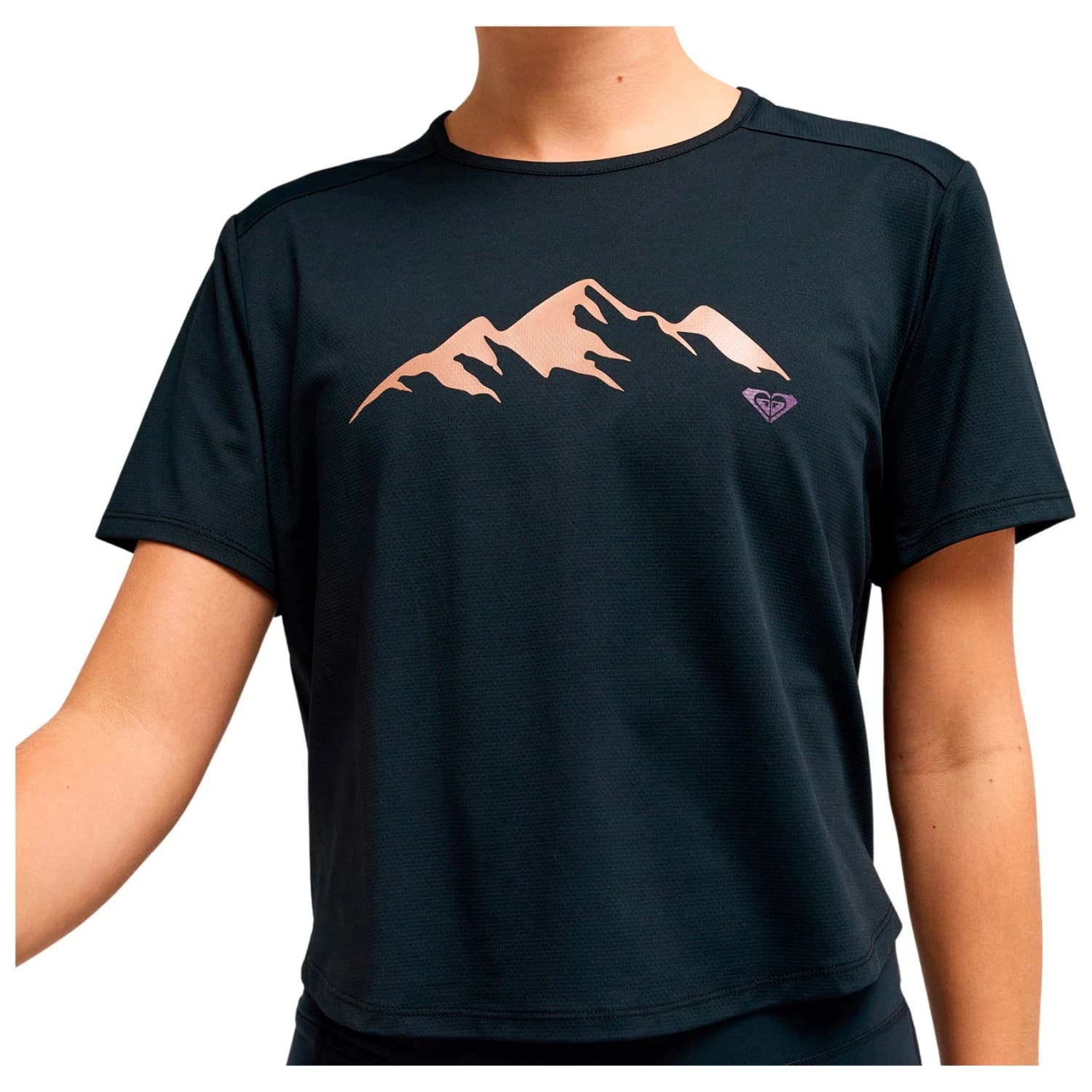 Дамска спортна тениска Roxy Women's Boundless Spirit Tee 4 Sport shirt - Anthracite
