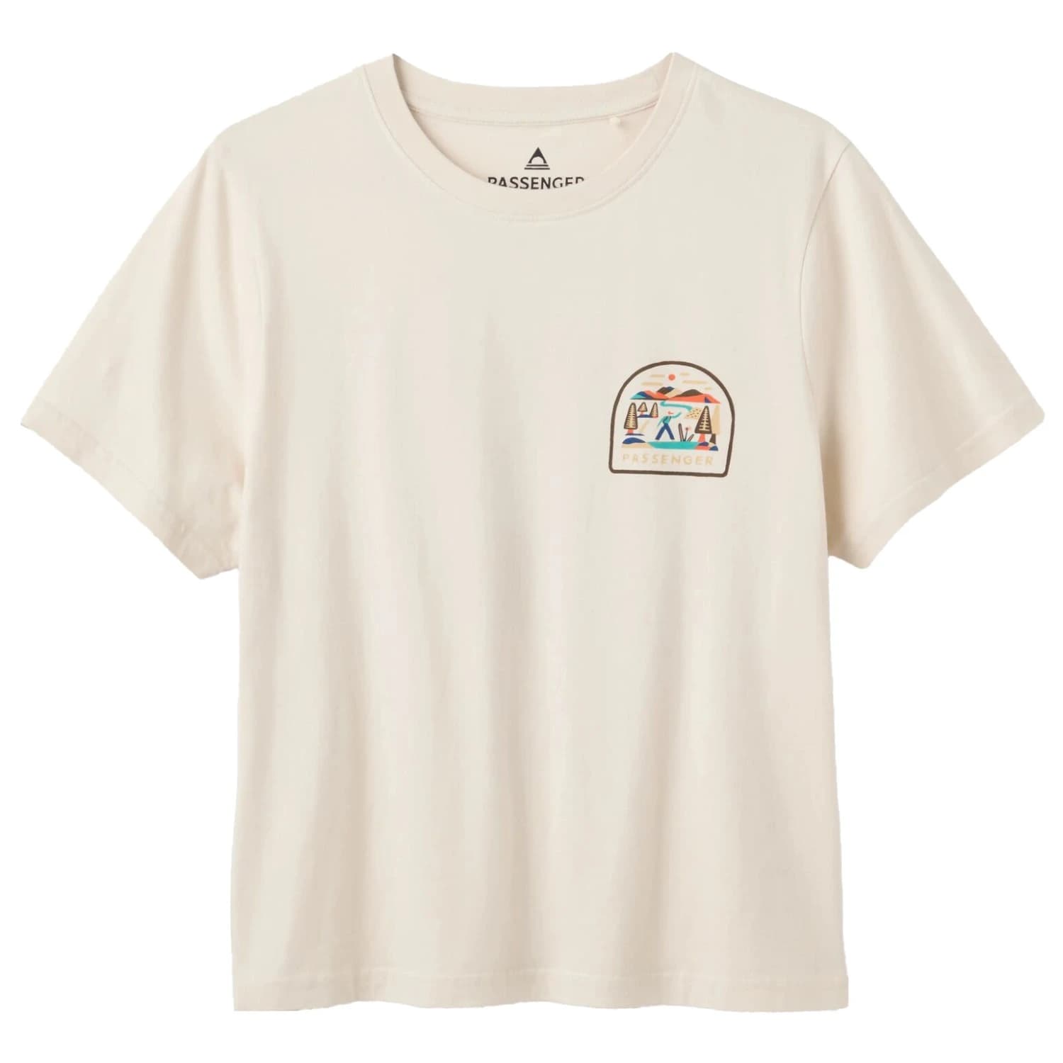 Тениска Passenger Women's Lost Patch Organic Cotton T-Shirt - White Sand