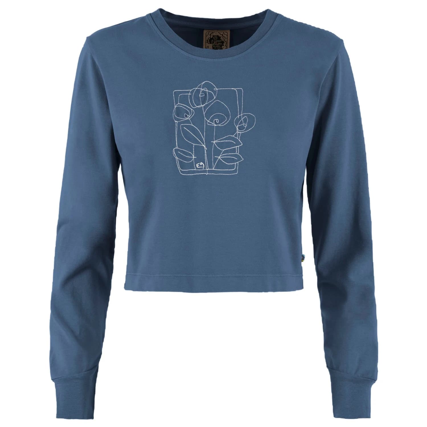 Дамска блуза с дълъг ръкав E9 Women's Anemone Longsleeve - Steel Blue