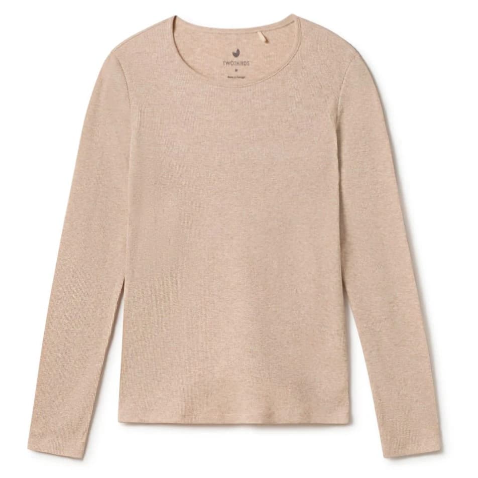 Дамска блуза с дълъг ръкав TWOTHIRDS Women's Arran Longsleeve - Lino