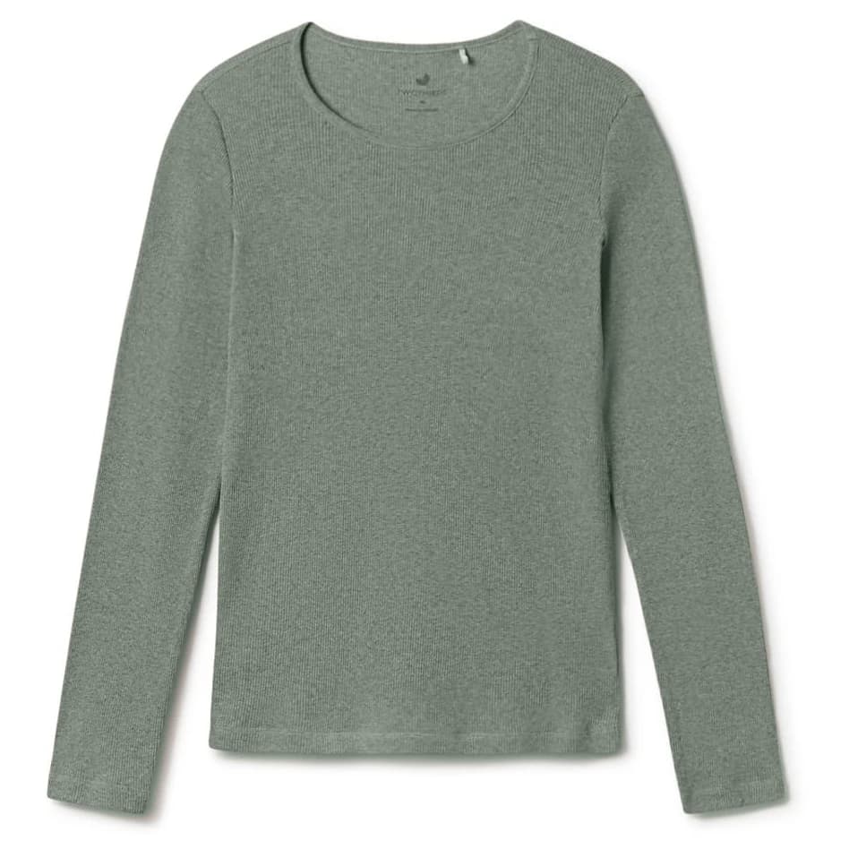 Дамска блуза с дълъг ръкав TWOTHIRDS Women's Arran Longsleeve - Sage Green