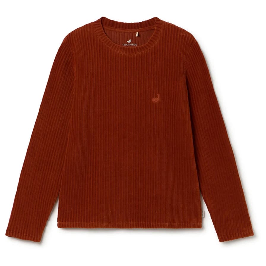 Дамска блуза с дълъг ръкав TWOTHIRDS Women's Eparses Jumper - Wine