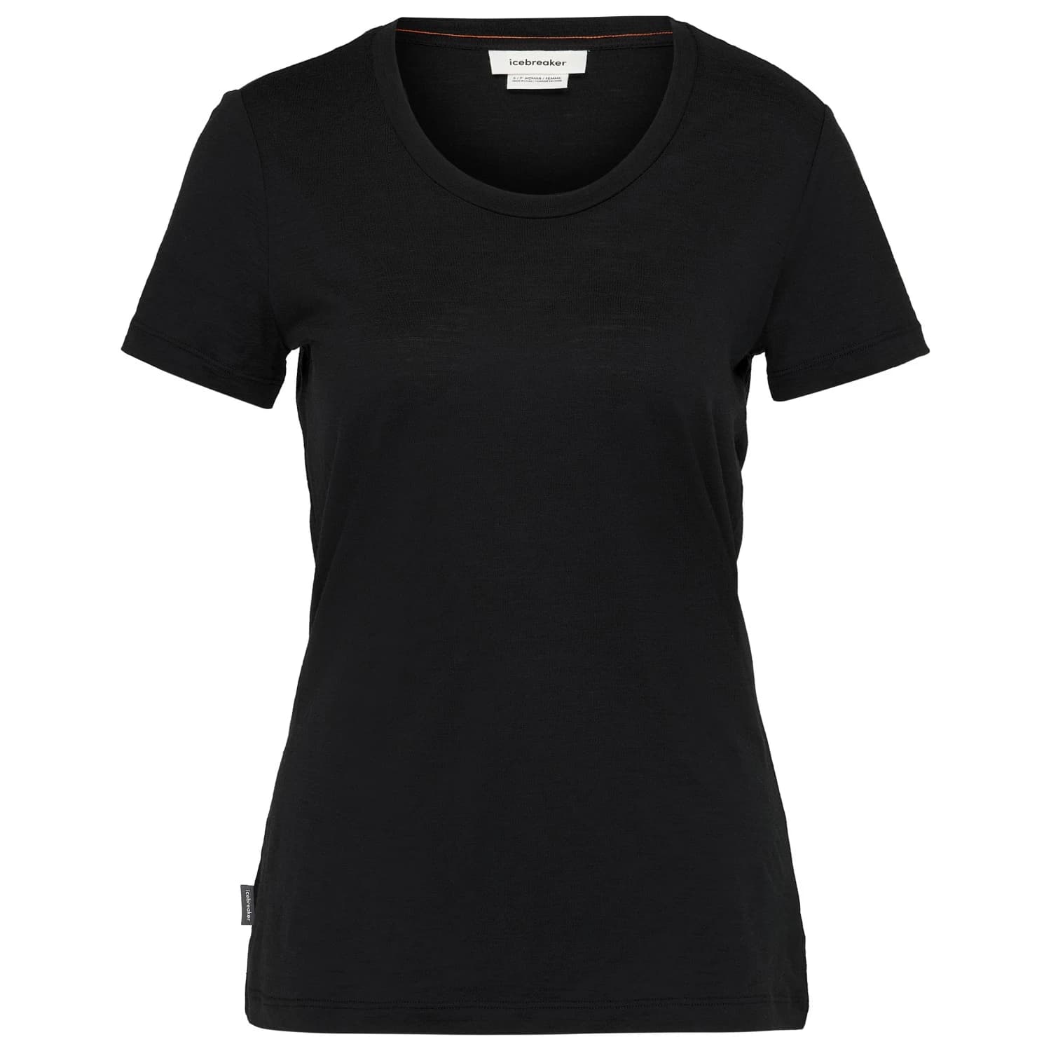 Мериносова блуза Icebreaker Women's Merino 150 Tech Lite S/S Scoop Tee Merino shirt - Black