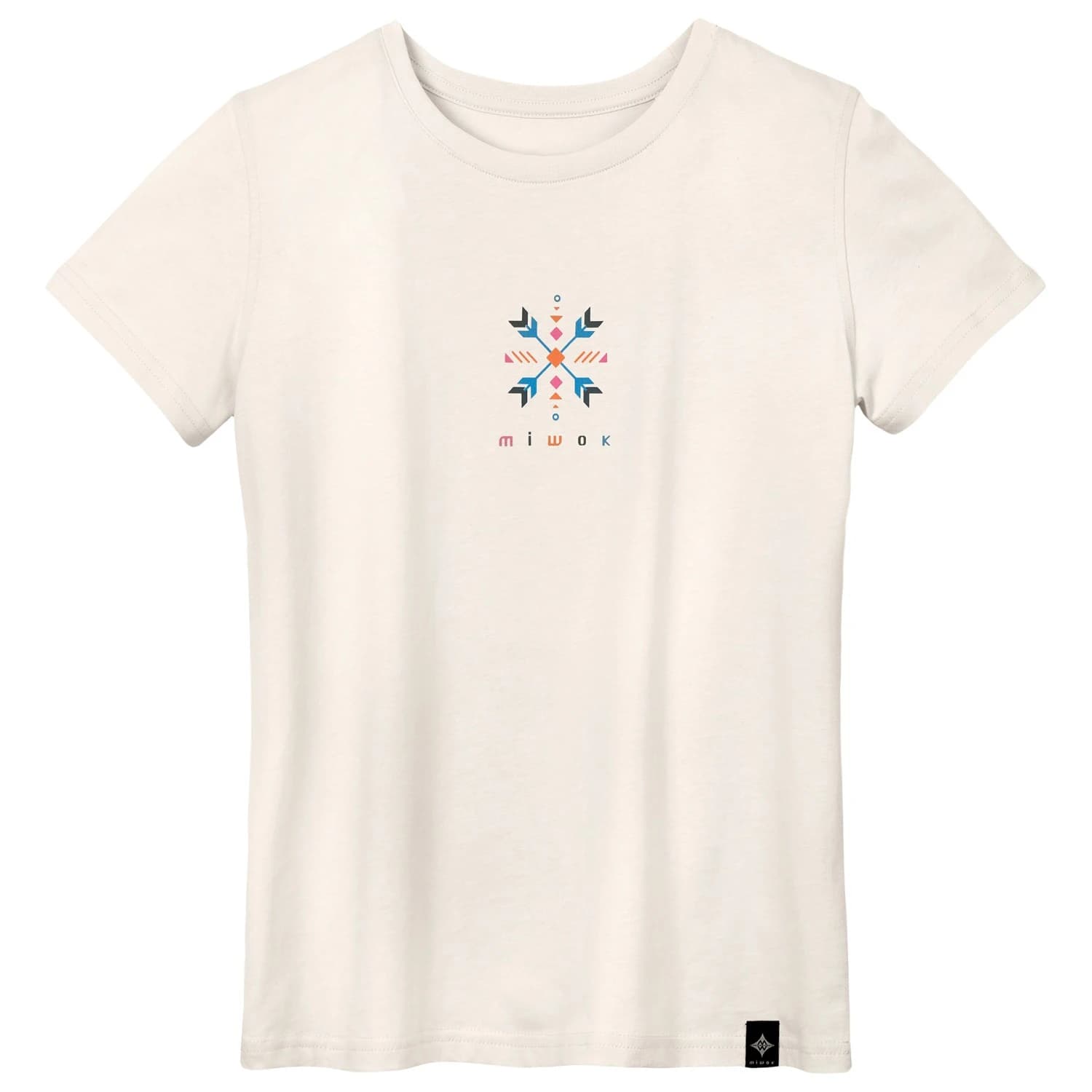 Дамска тениска Miwok Women's Aponi Tee T-shirt - Marshmallow