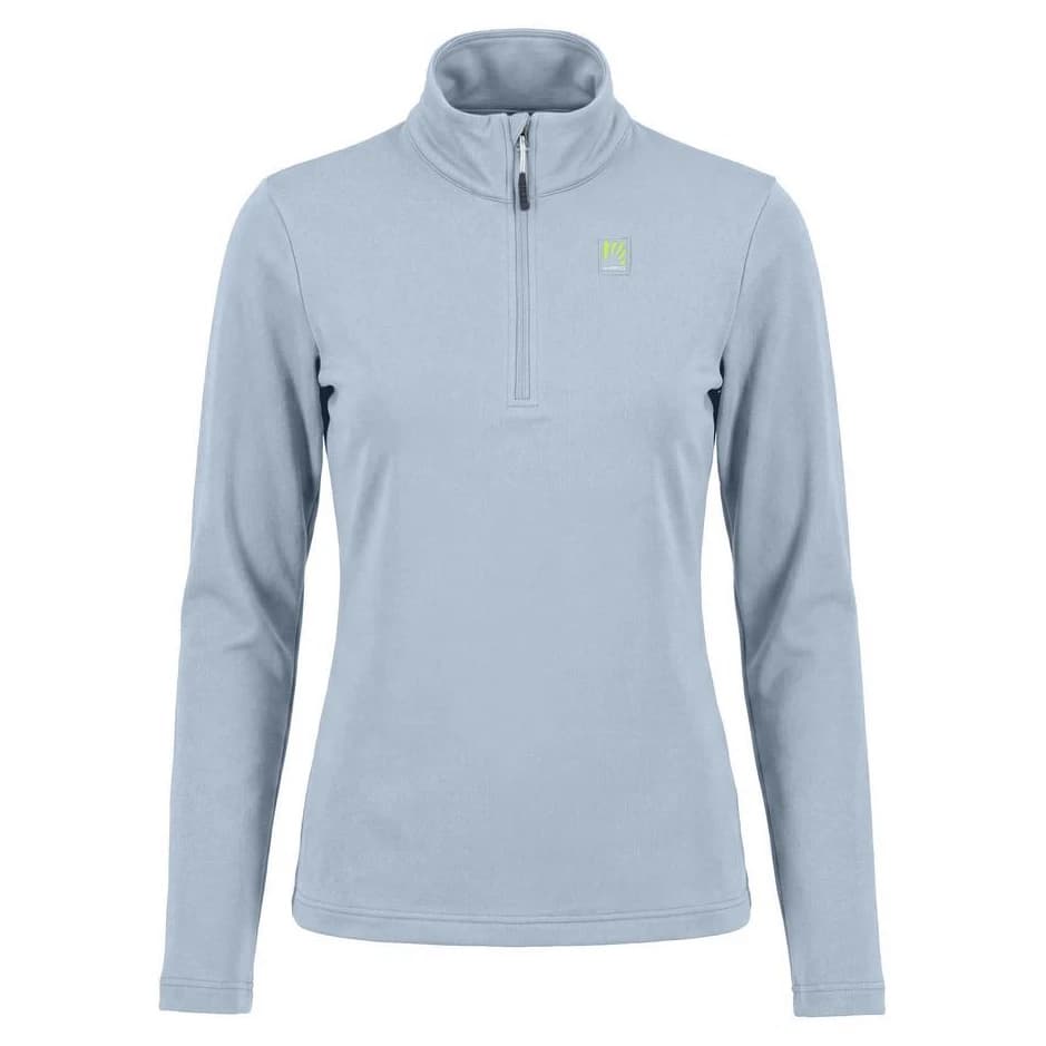 Блуза с дълъг ръкав Karpos Women's Pizzocco Evo Half Zip Fleece Fleece jacket - Ashley Blue