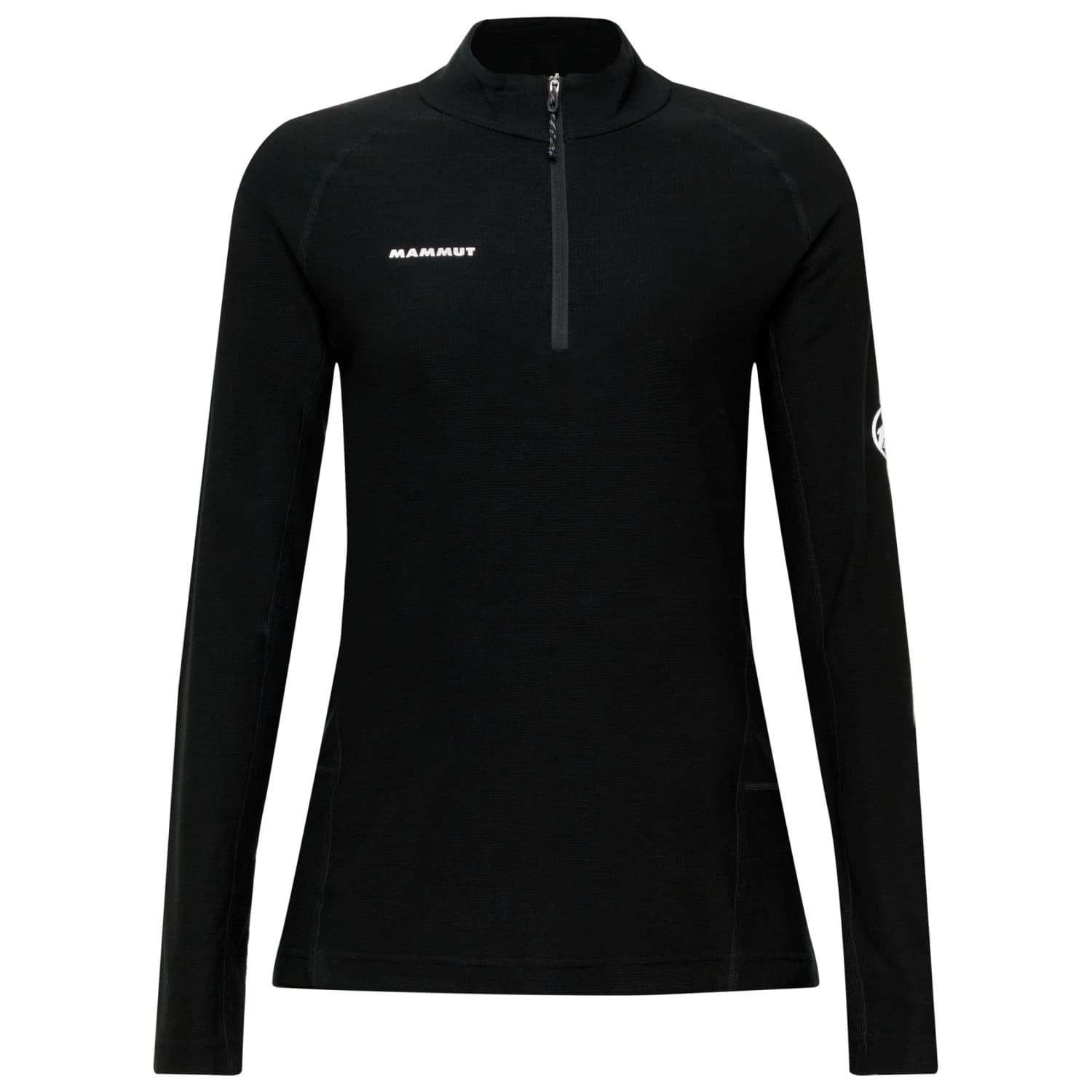 Дамска спортна тениска Mammut Women's Tree Wool Thermal FL Half Zip Longsleeve Sport shirt - Black