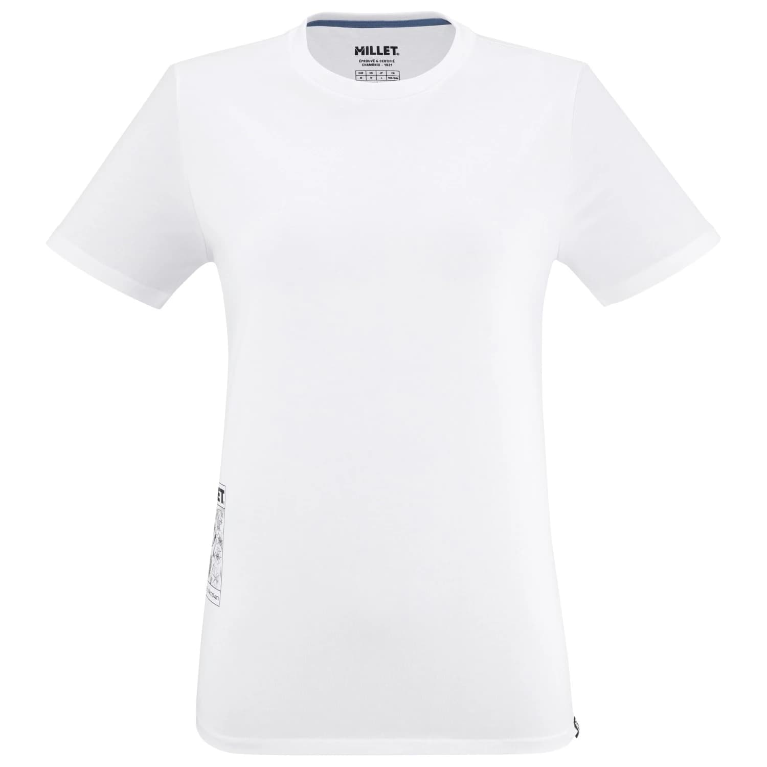 Дамска тениска Millet Women's Chamonix Flower S/S T-shirt - White