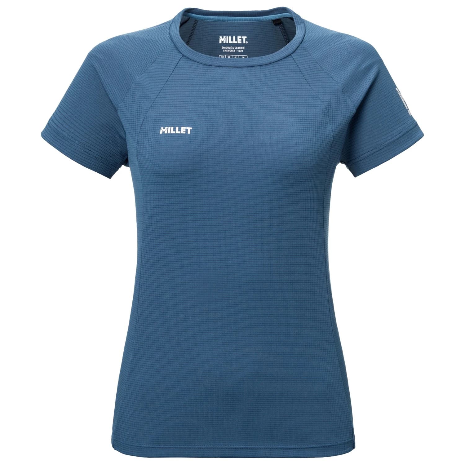 Дамска тениска Millet Women's Fusion S/S T-Shirt - Saphir
