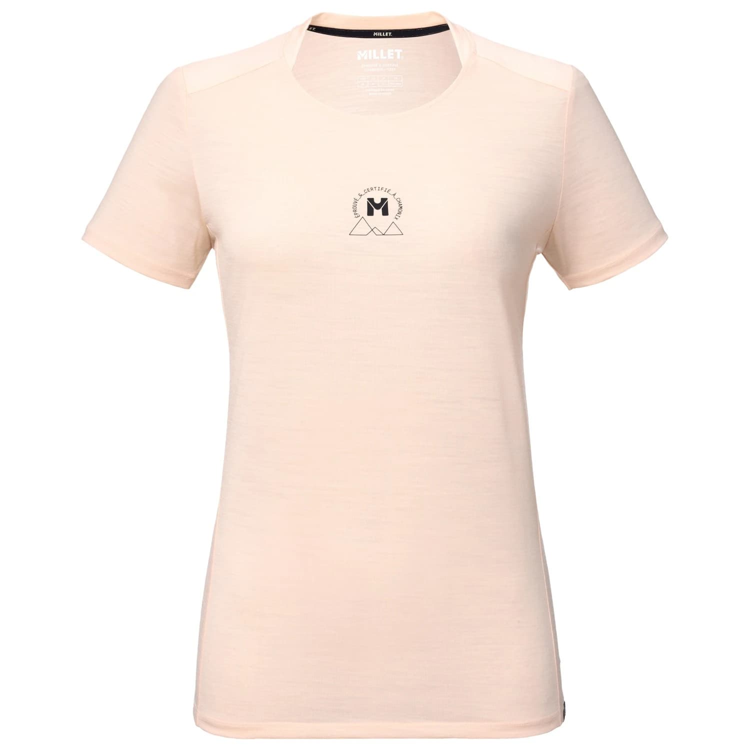 Дамска тениска Millet Women's Ubic Wool T-Shirt S/S T-shirt - Vanilla Cream