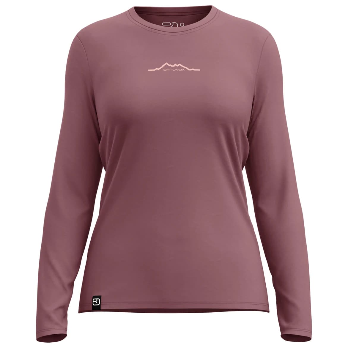 Дамска мериносова блуза Ortovox Women's 150 Cool Mountain L/S Merino shirt - Chestnut
