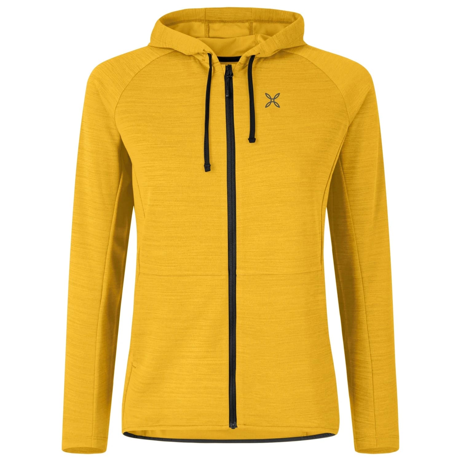 Дамска спортна тениска Montura Women's Timeless Maglia Fleece jacket - Mustard