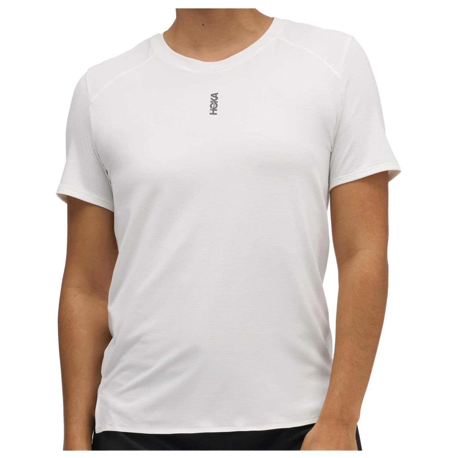 Дамска тениска HOKA Women's Everyrun Short Sleeve Running shirt - White
