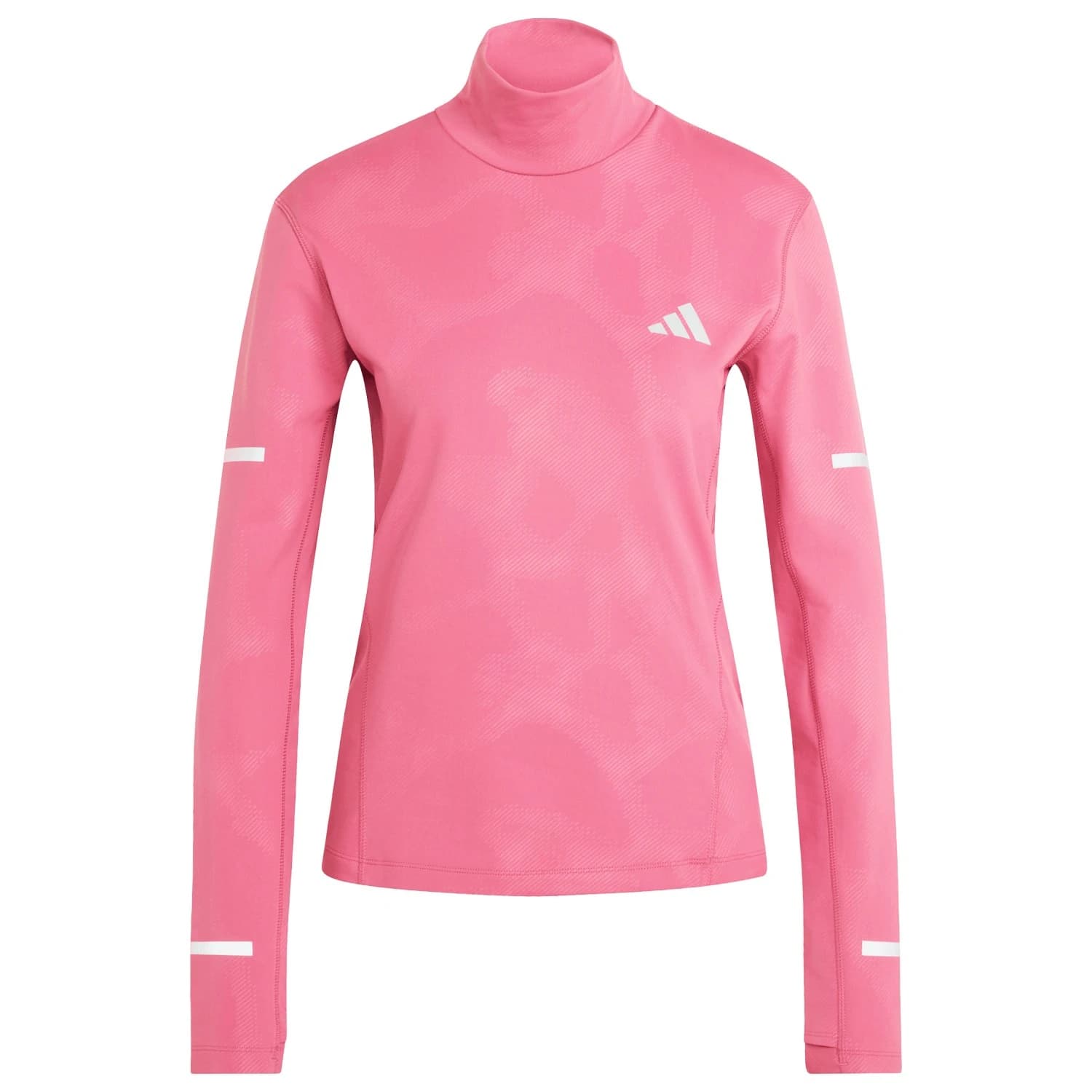 Дамска тениска adidas Women's ADI365 Running Warm Long Sleeve Running shirt - Dual Magenta