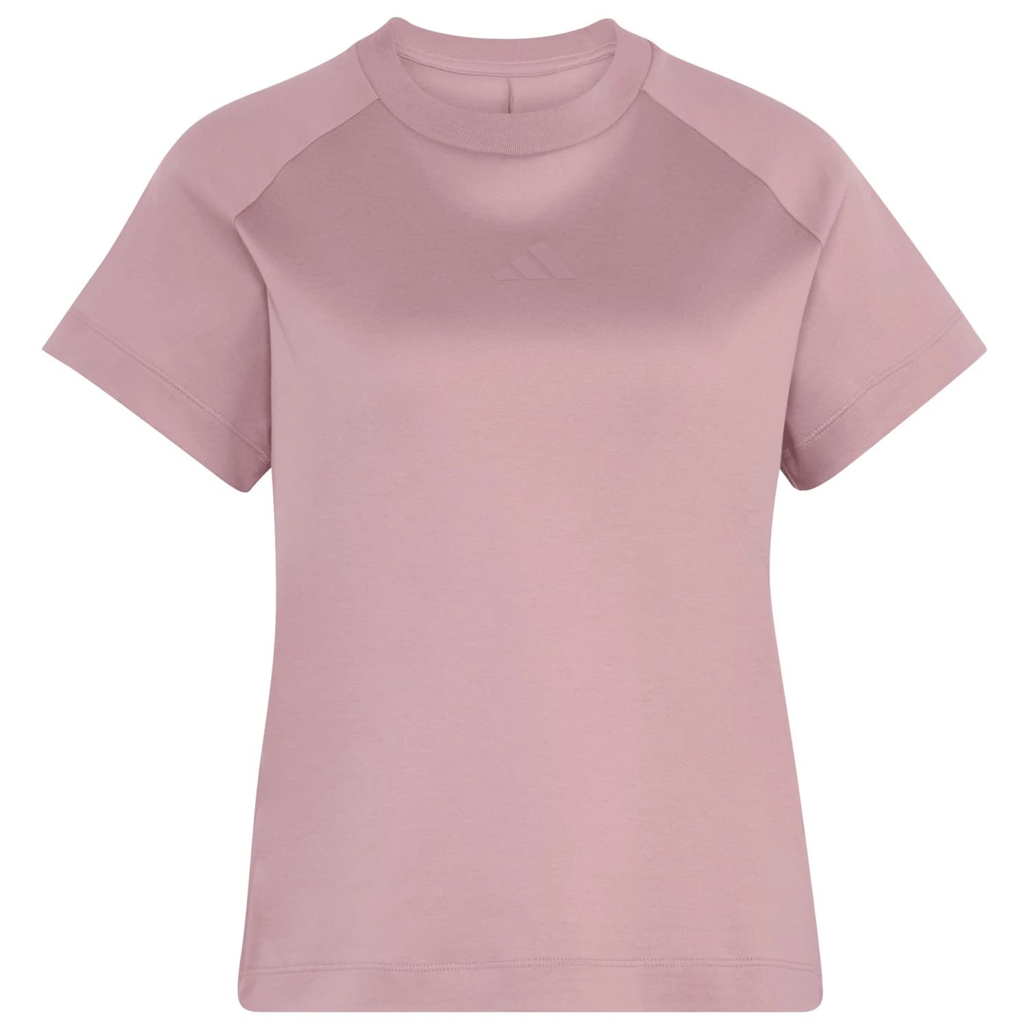 Дамска тениска adidas Women's Soft Lux Tee T-shirt - Magic Mauve