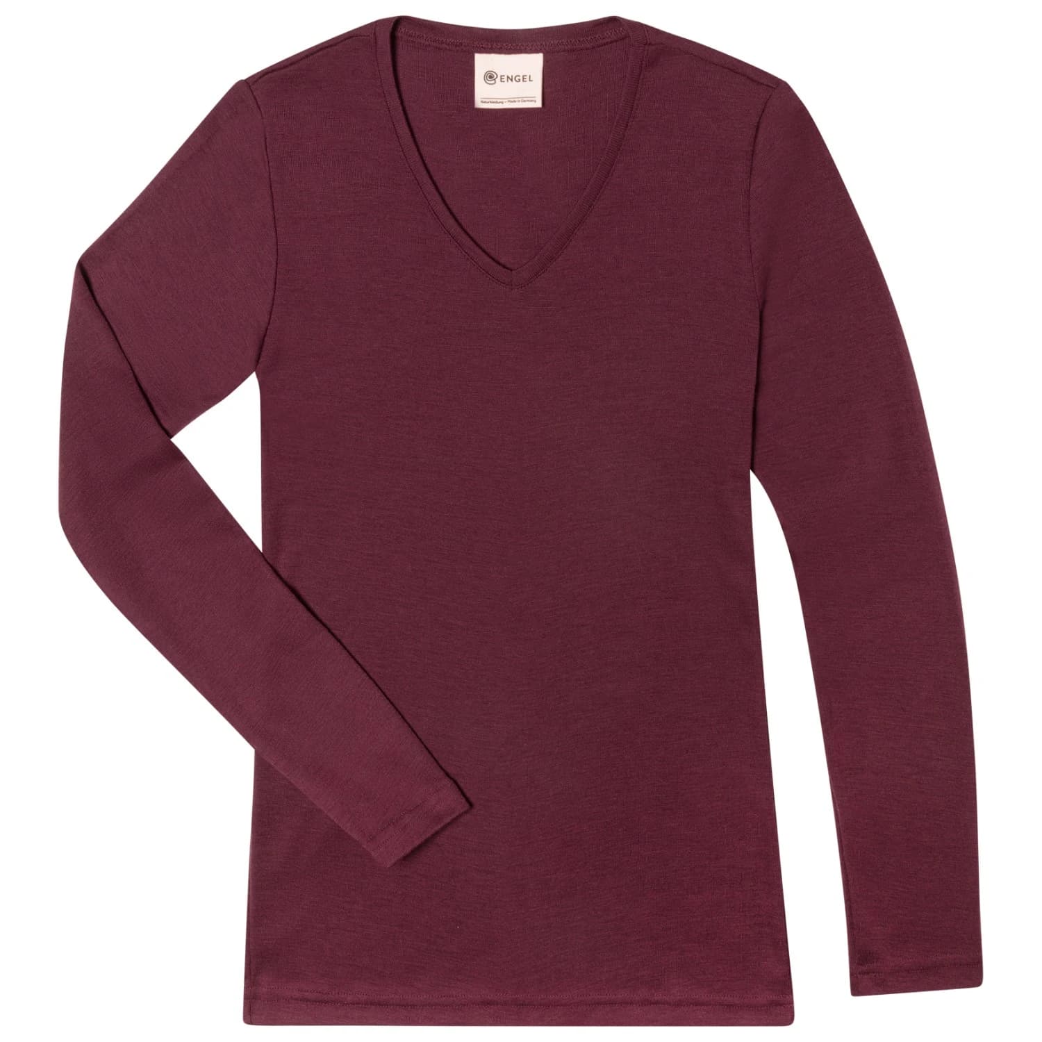 Дамска мериносова блуза Engel Women's Shirt L/S Merino shirt - Schwarz