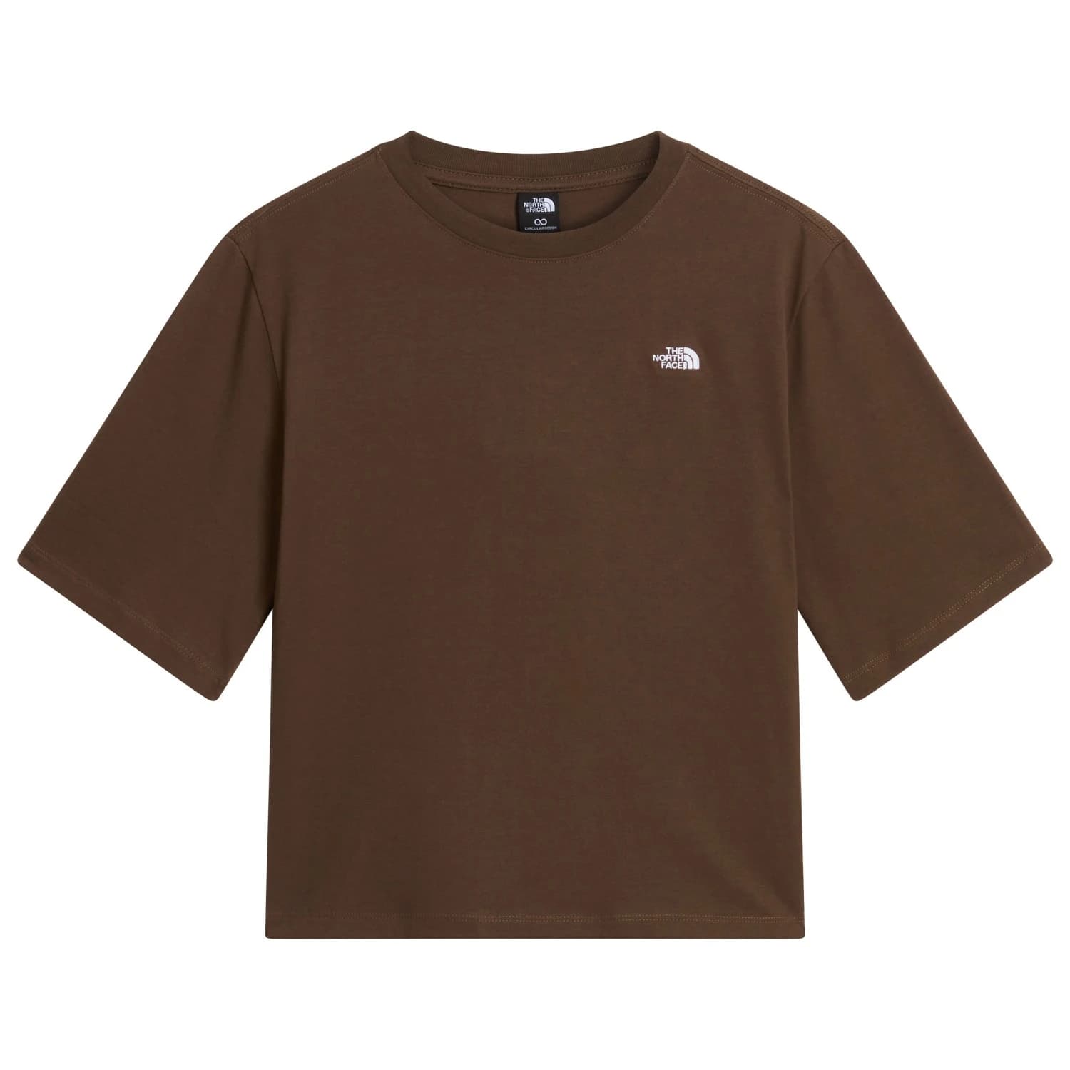 Дамска тениска The North Face Women's Essential Simple Dome Boxy RLX S/S T-shirt - Smokey Brown