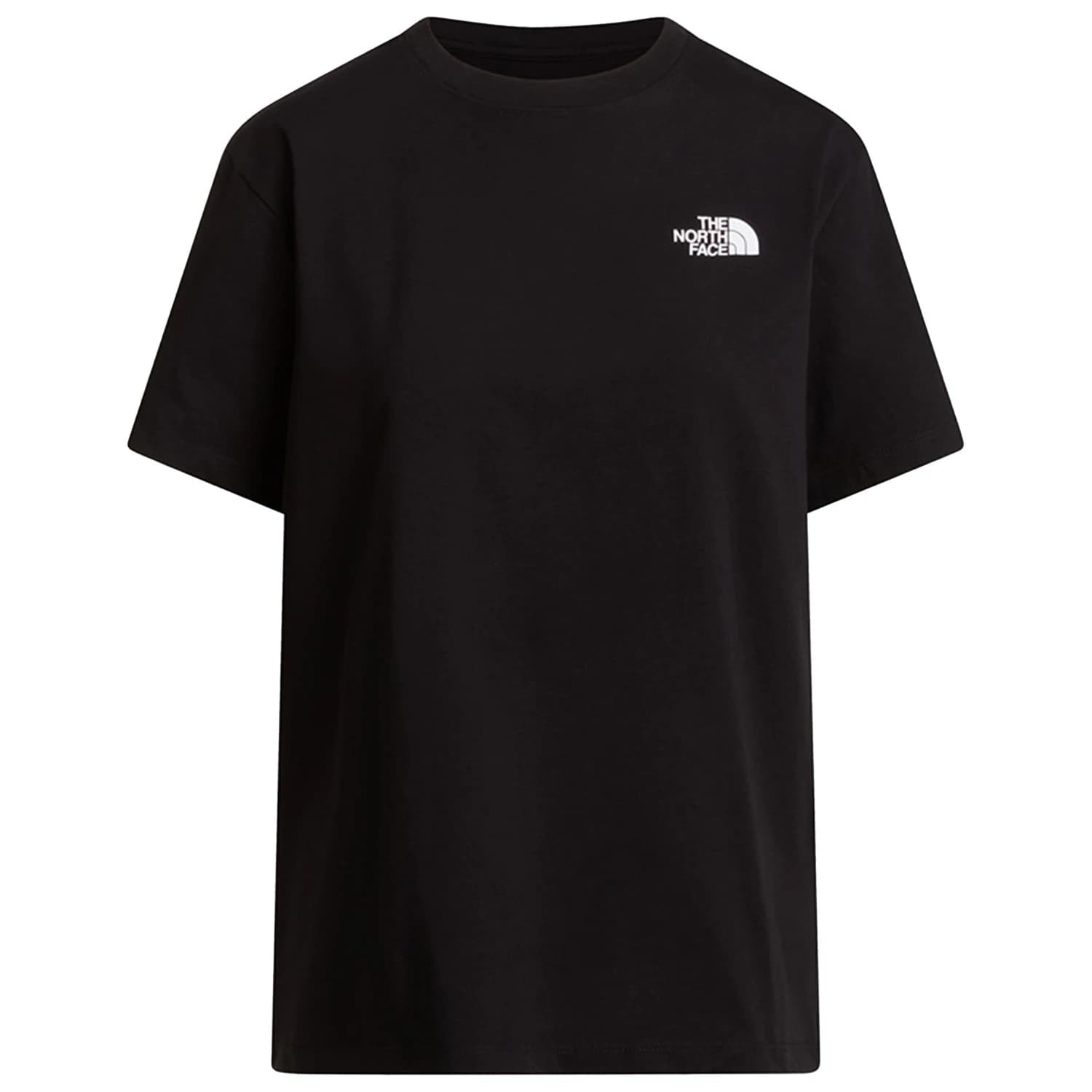 Дамска тениска The North Face Women's Evolution Box NSE Relaxed S/S T-shirt - TNF Black / TNF White
