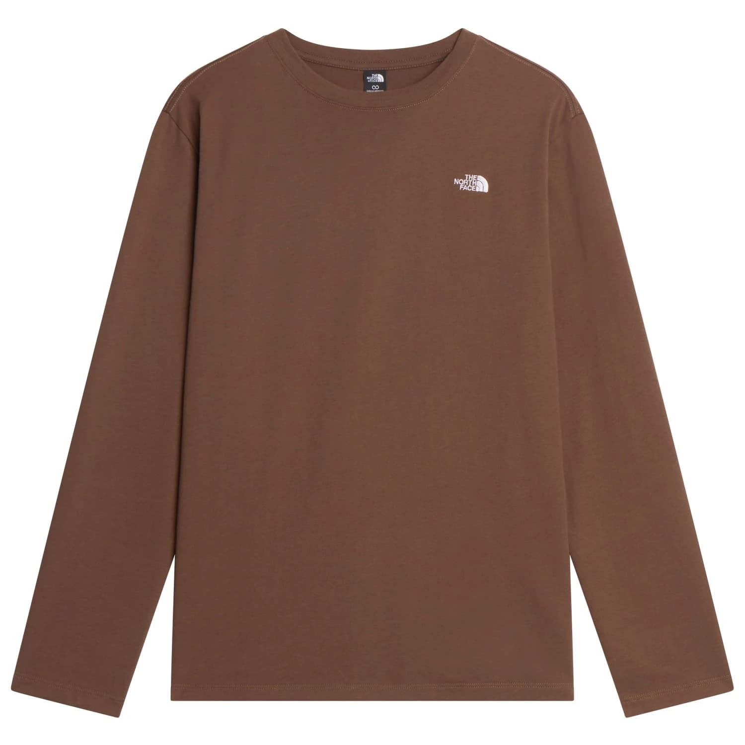 Дамска блуза с дълъг ръкав The North Face Women's TNF Essential Simple Dome RLX L/S Longsleeve - Smokey Brown
