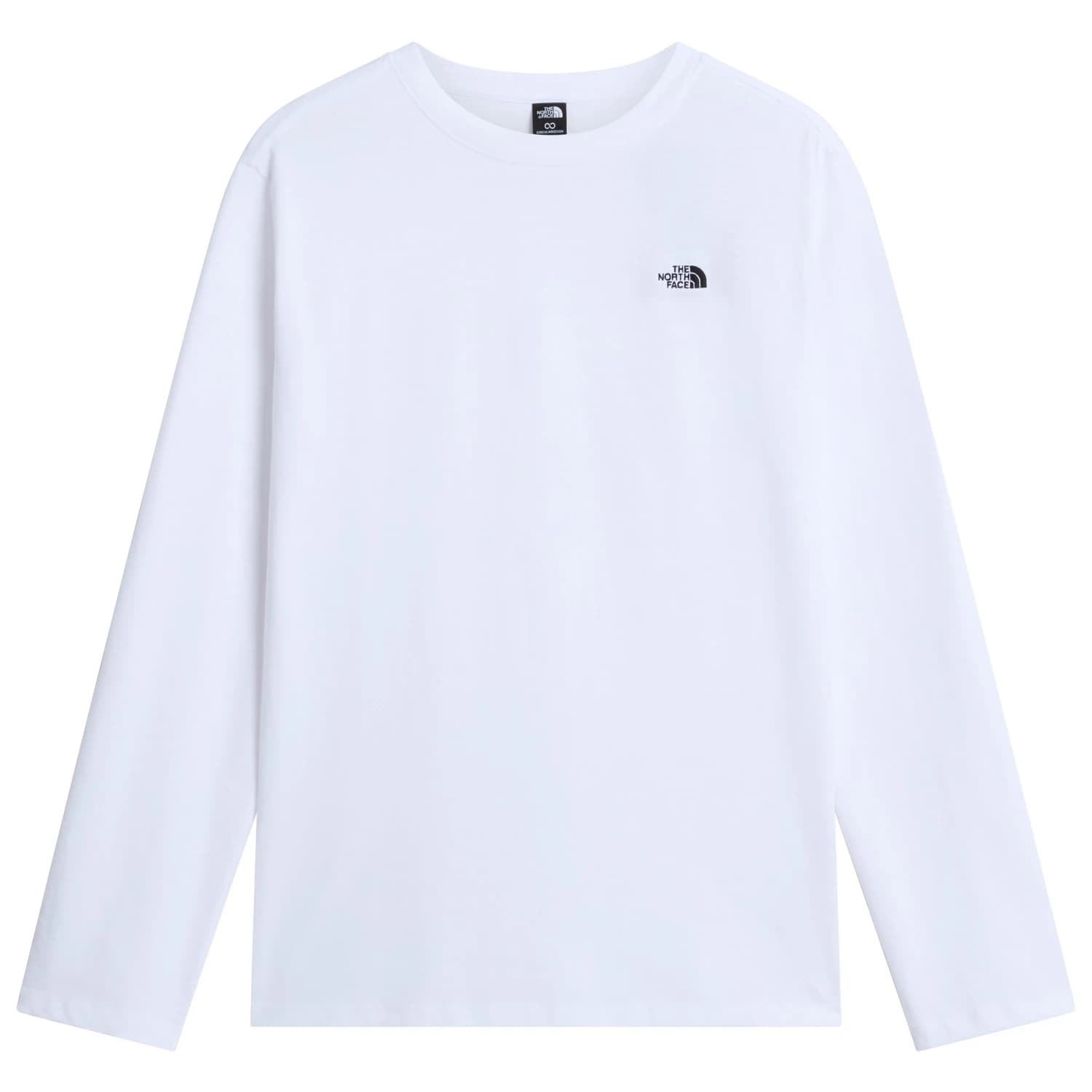 Дамска блуза с дълъг ръкав The North Face Women's TNF Essential Simple Dome RLX L/S Longsleeve - TNF White