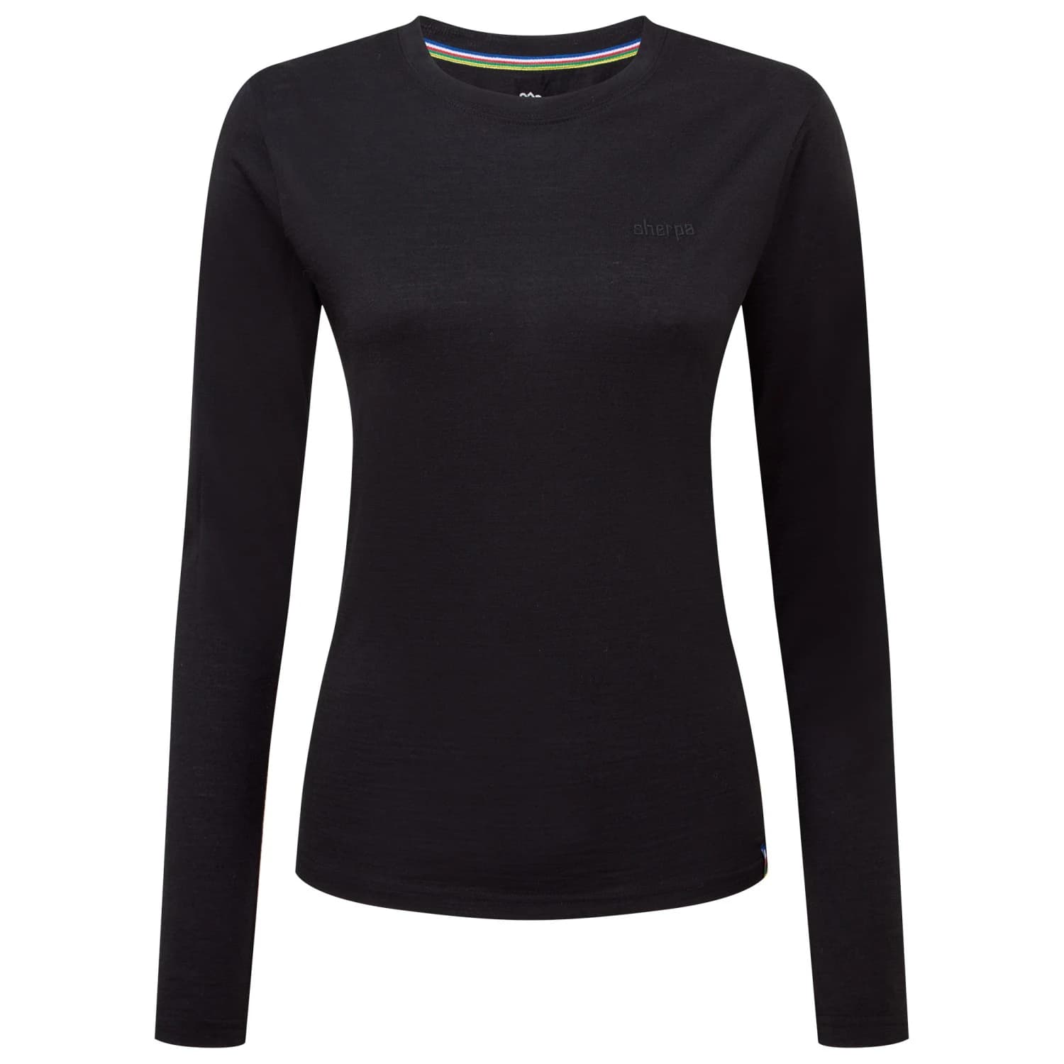 Блуза с дълъг ръкав Sherpa Women's Nanda Merino L/S Tee Longsleeve - Black