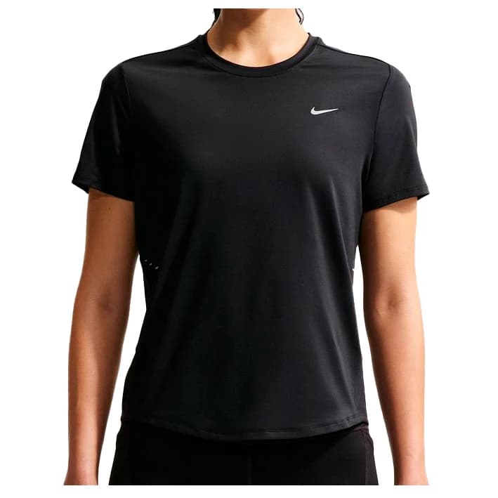 Дамска тениска Nike Women's Swift Dri-Fit Top S/S Standard Running shirt - Black / Reflective Silver