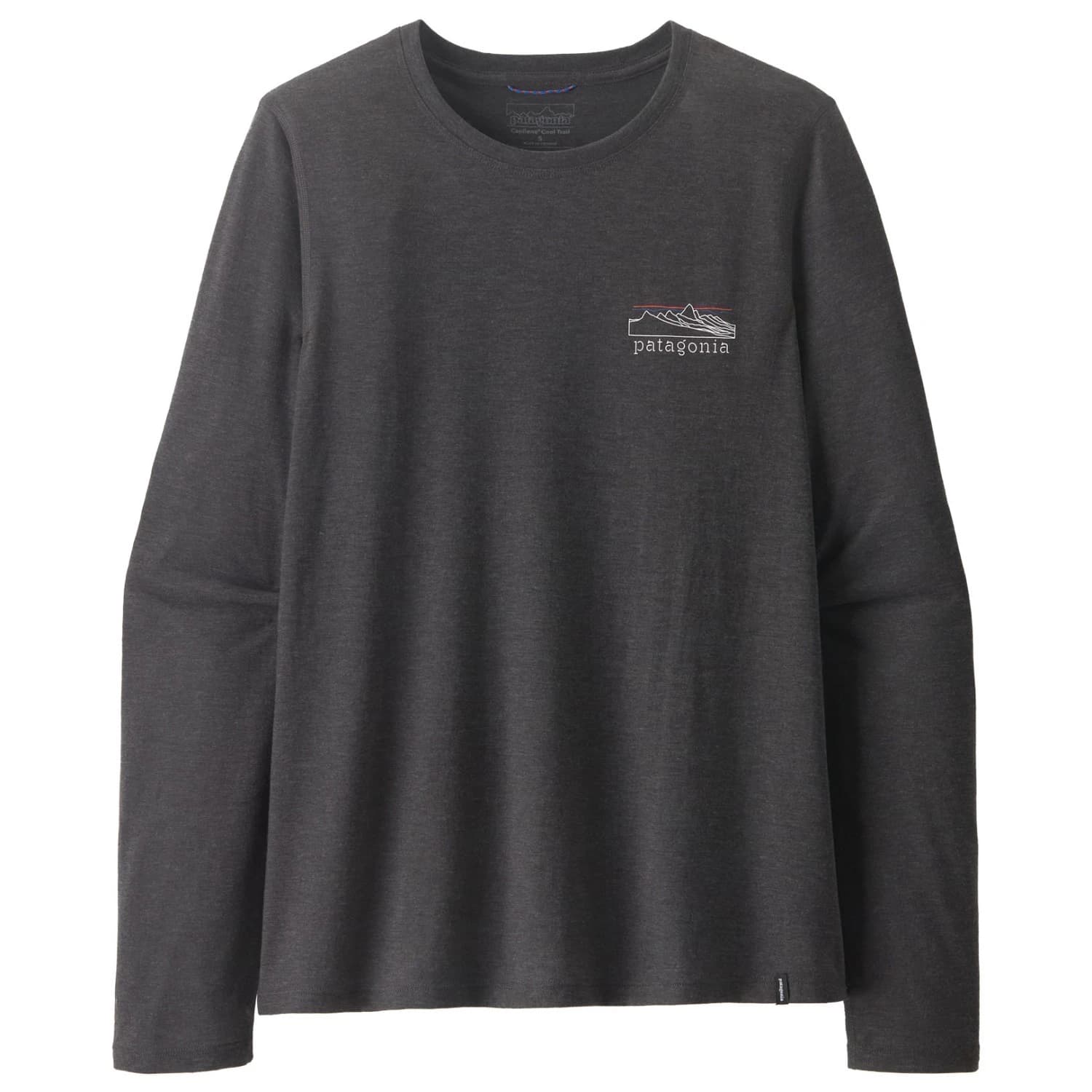 Дамска спортна тениска Patagonia Women's L/S Capilene Cool Trail Shirt Sport shirt - Ink Black