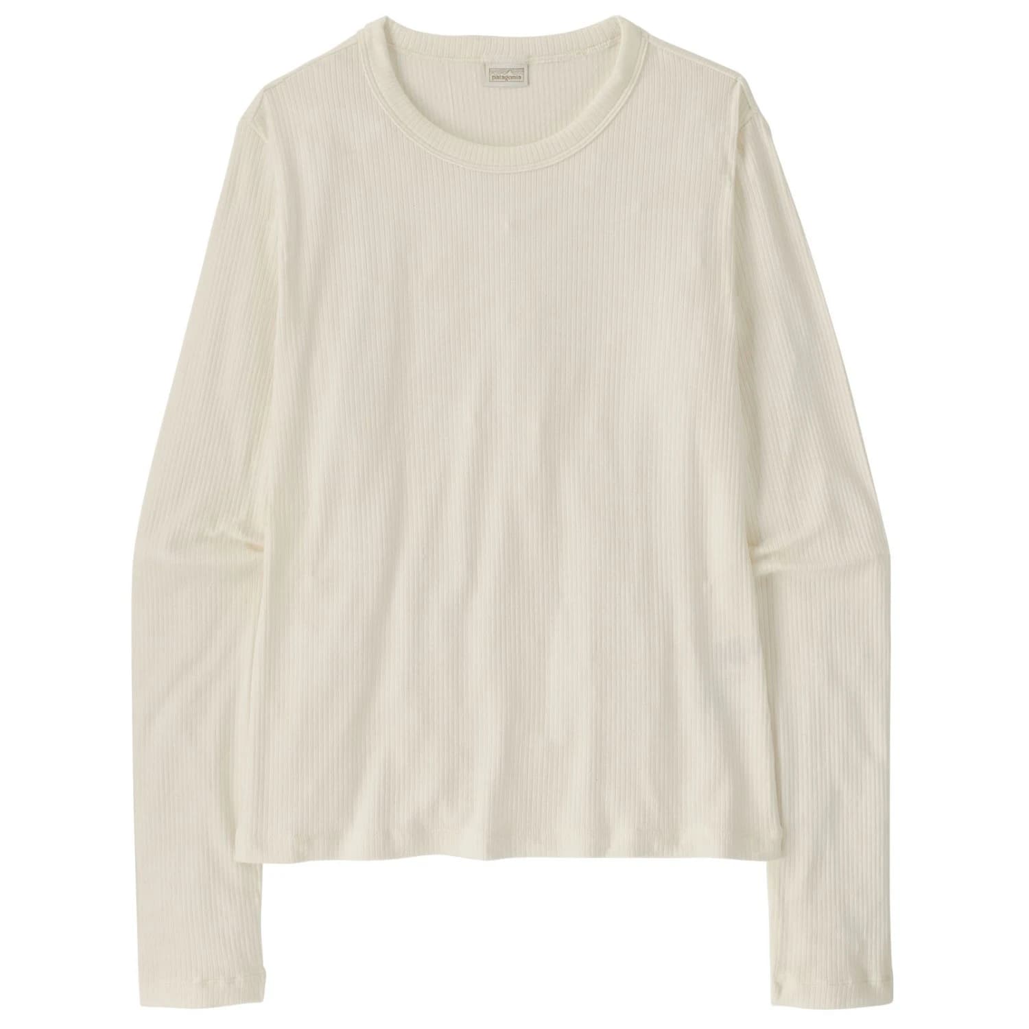 Дамска блуза с дълъг ръкав Patagonia Women's L/S Rib Knit Top Longsleeve - White