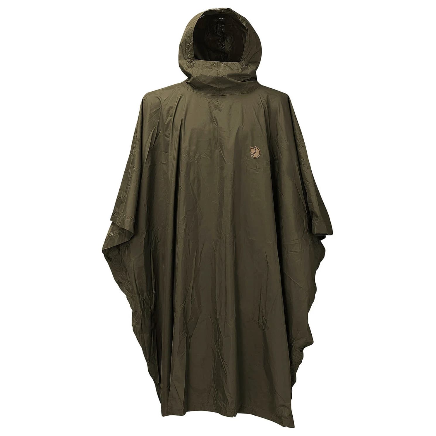 Мъжко пончо Fjällräven Poncho - Dark Olive