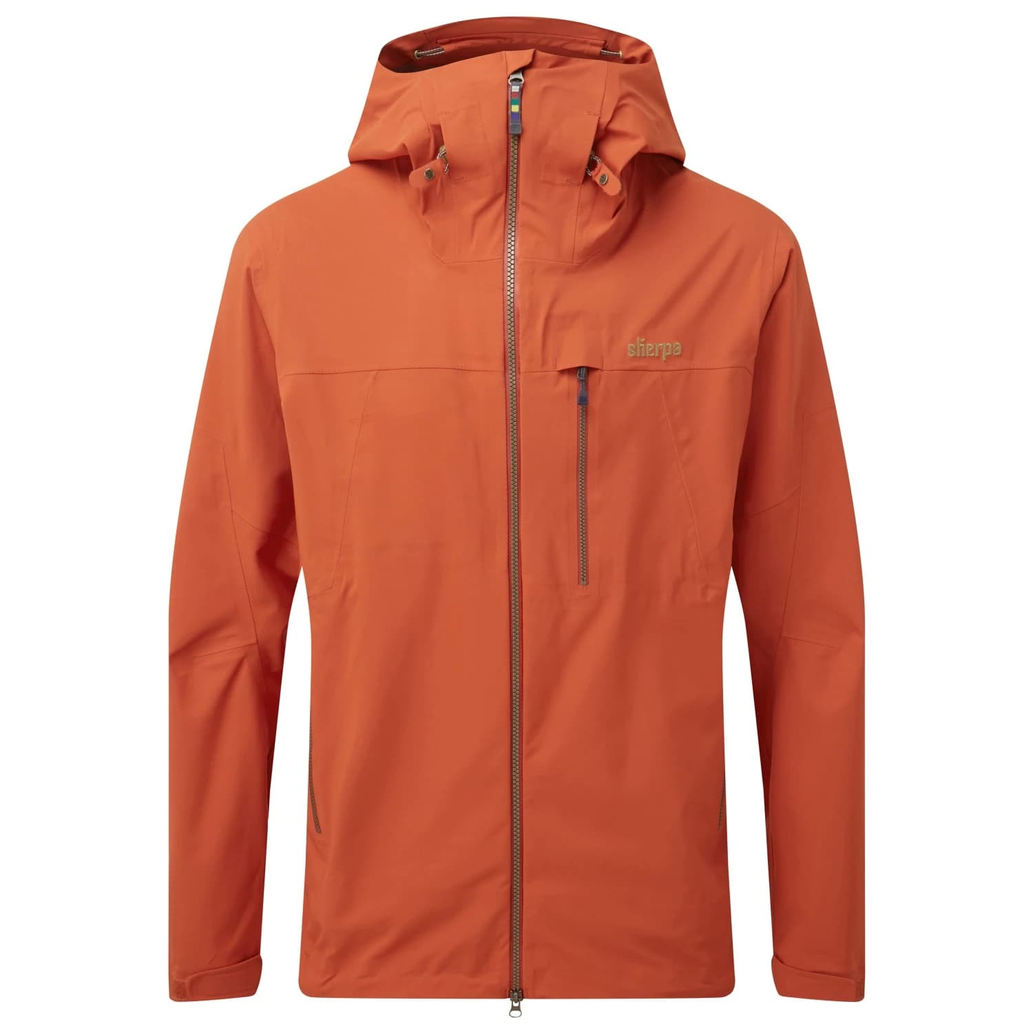 Мъжко водоустойчиво яке Sherpa Makalu Jacket Waterproof jacket - Teej Orange