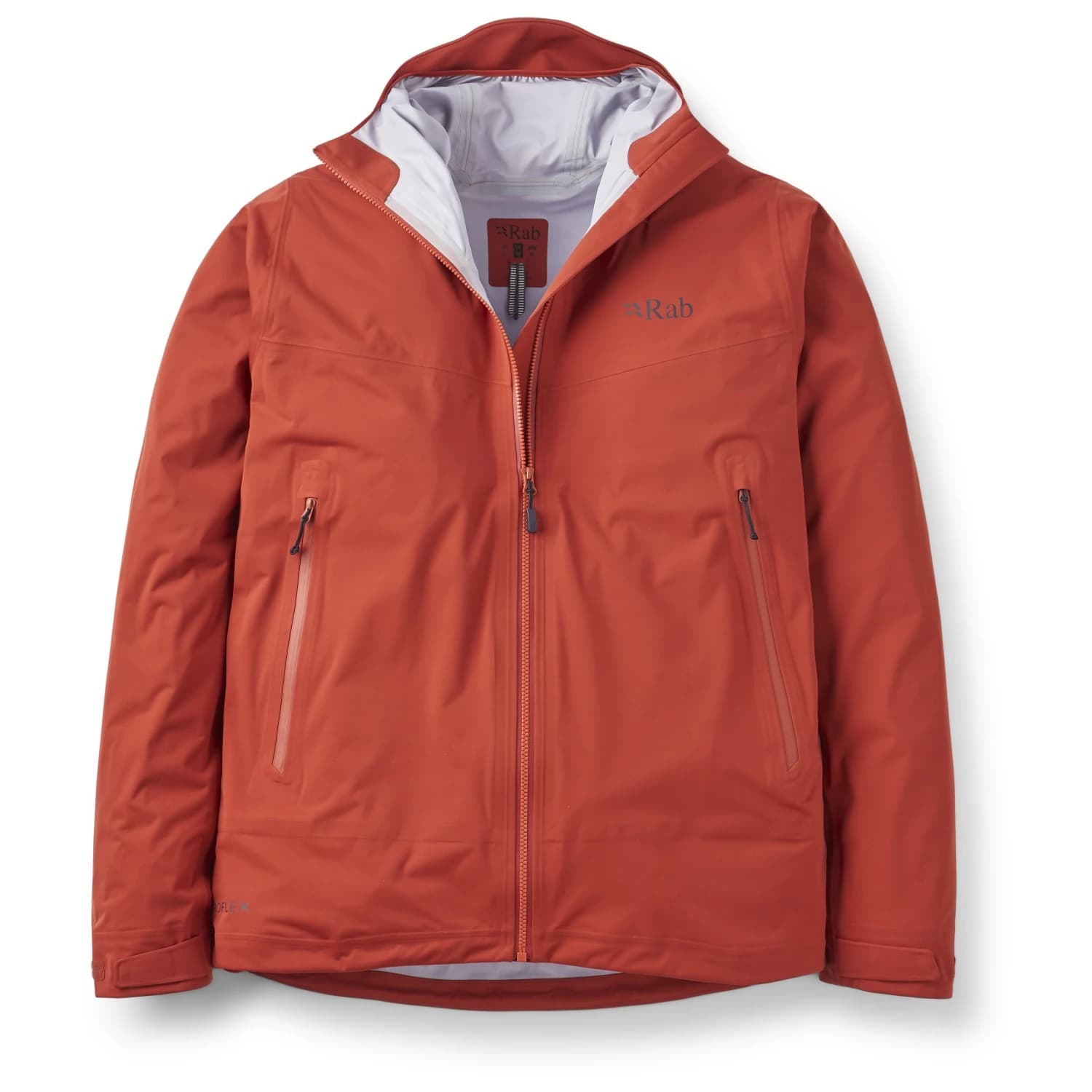Мъжко водоустойчиво яке Rab Kinetic 2.0 Jacket Waterproof jacket - Tuscan Red