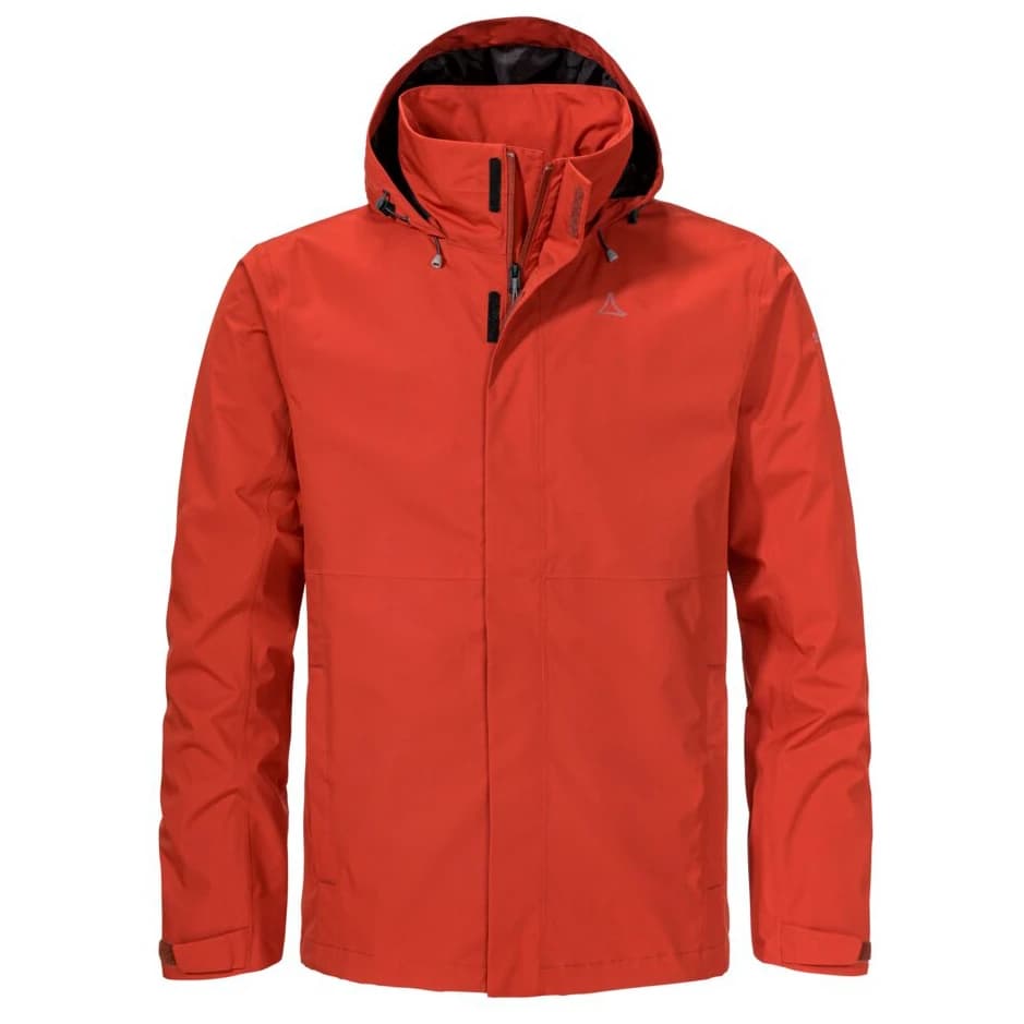 Мъжко водоустойчиво яке Schöffel Jacket Gmund Waterproof jacket - Dark Crabapple