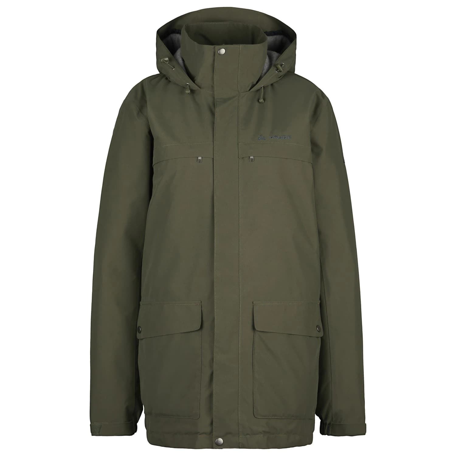 Мъжко яке парка Vaude Pellice Wool Parka Coat - Khaki Uni