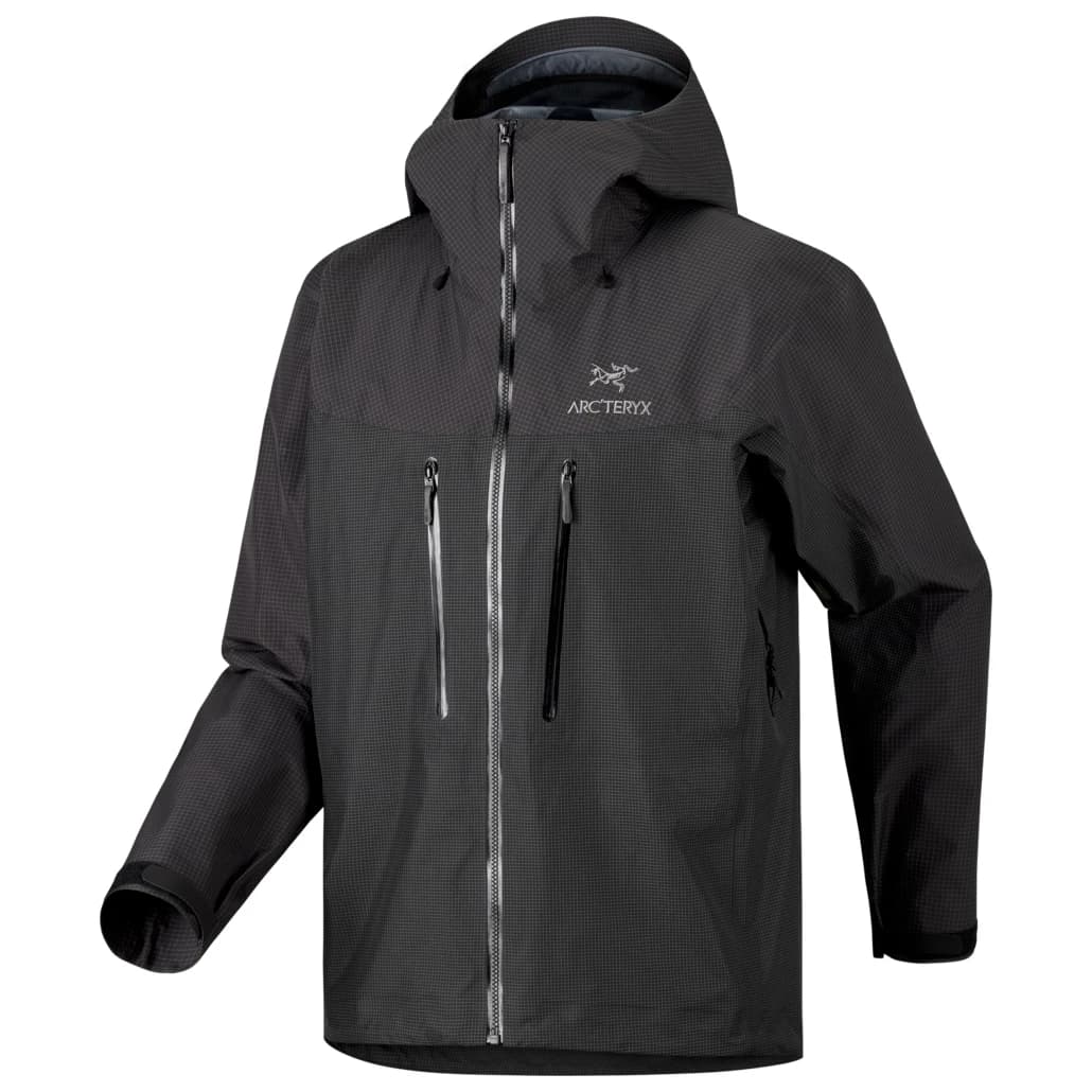 Мъжко водоустойчиво яке Arc'teryx Alpha Jacket Waterproof jacket - Graphite / Black