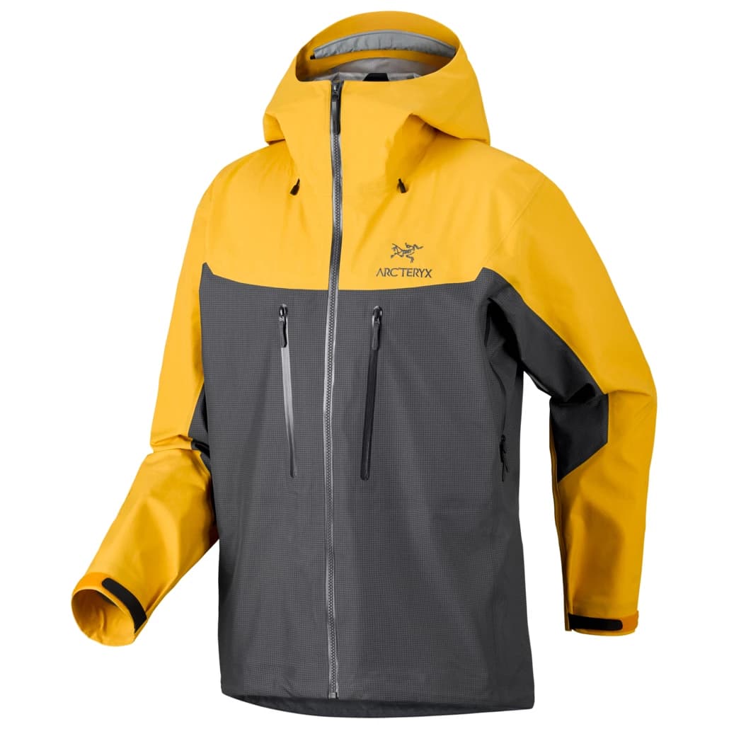 Мъжко водоустойчиво яке Arc'teryx Alpha Jacket Waterproof jacket - Larch / Dark Grey