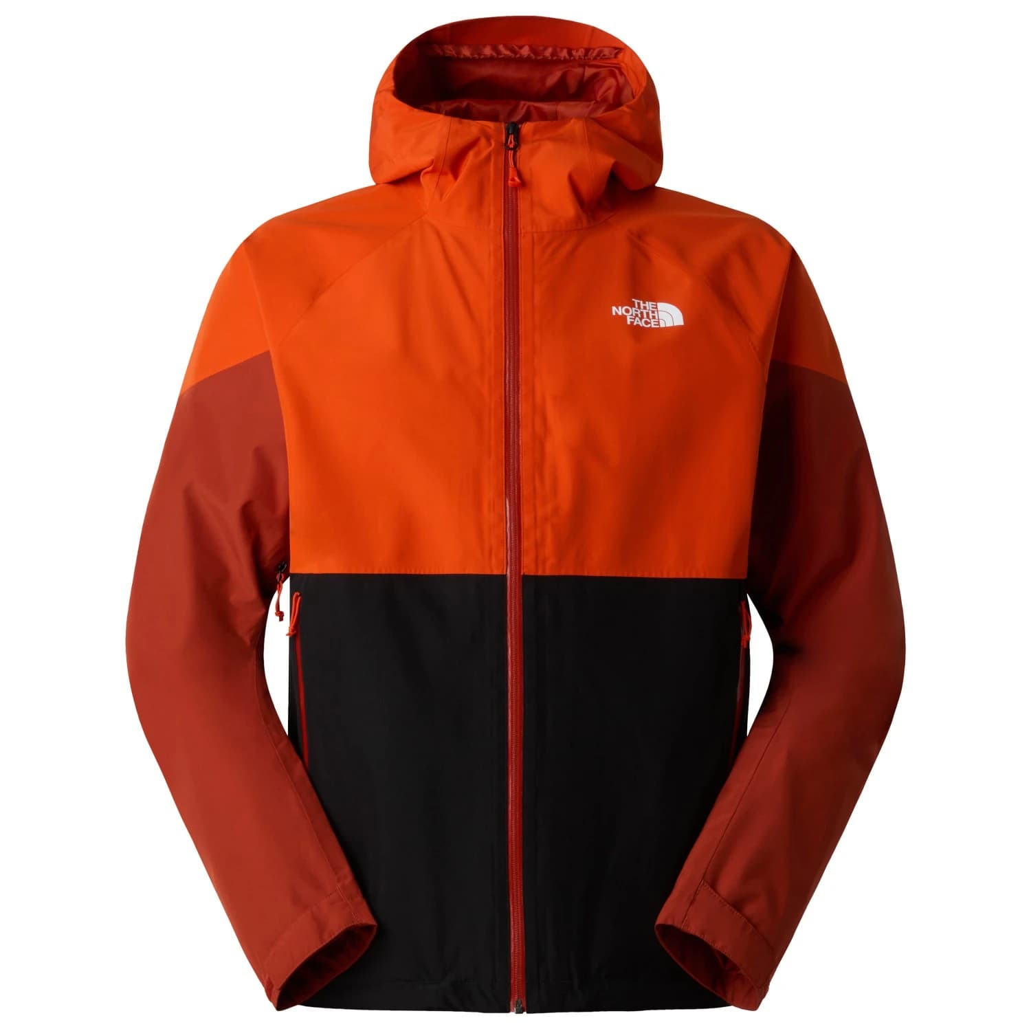 Мъжко водоустойчиво яке The North Face Lightning Zip-In Jacket Waterproof jacket - Black / Iron Clay / Lava Red