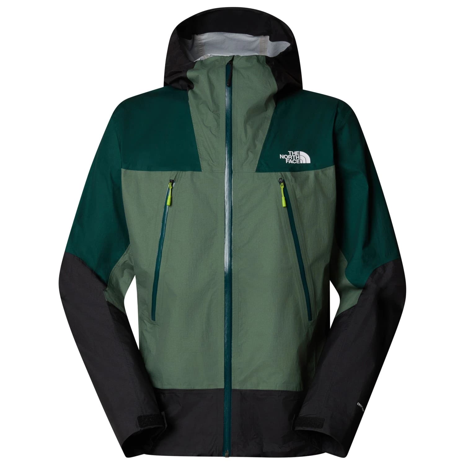 Мъжко водоустойчиво яке The north face Signal 2.5L Dryvent Waterproof jacket - Duck Green / Deep Nori / TNF Black