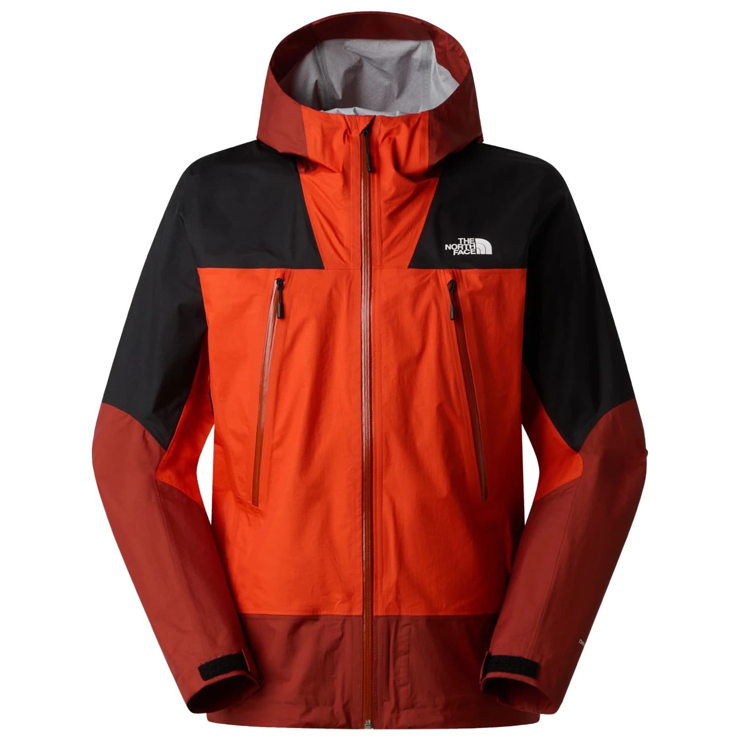 Мъжко водоустойчиво яке The North Face Signal 2.5L Dryvent Waterproof jacket - Lava Red / Iron Clay / Black
