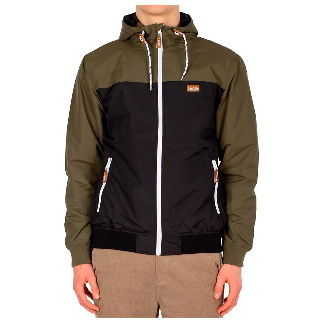 Мъжко водоустойчиво яке Iriedaily Auf Deck Jacket Waterproof jacket - Black Olive